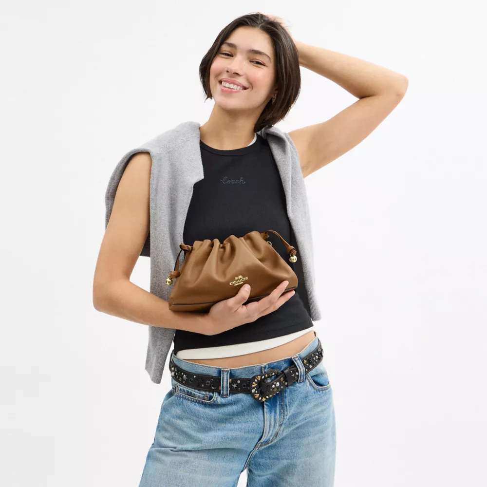 Сумка COACH Faye Shoulder Bag With Ruching