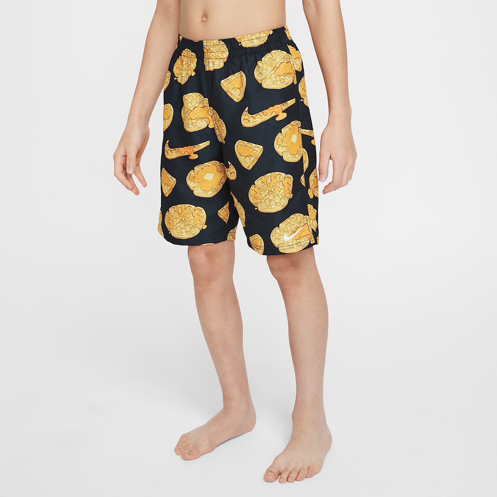 Nike Swim Breaker Big Kids' (Boys') 7" Brief-Lined Volley Shorts