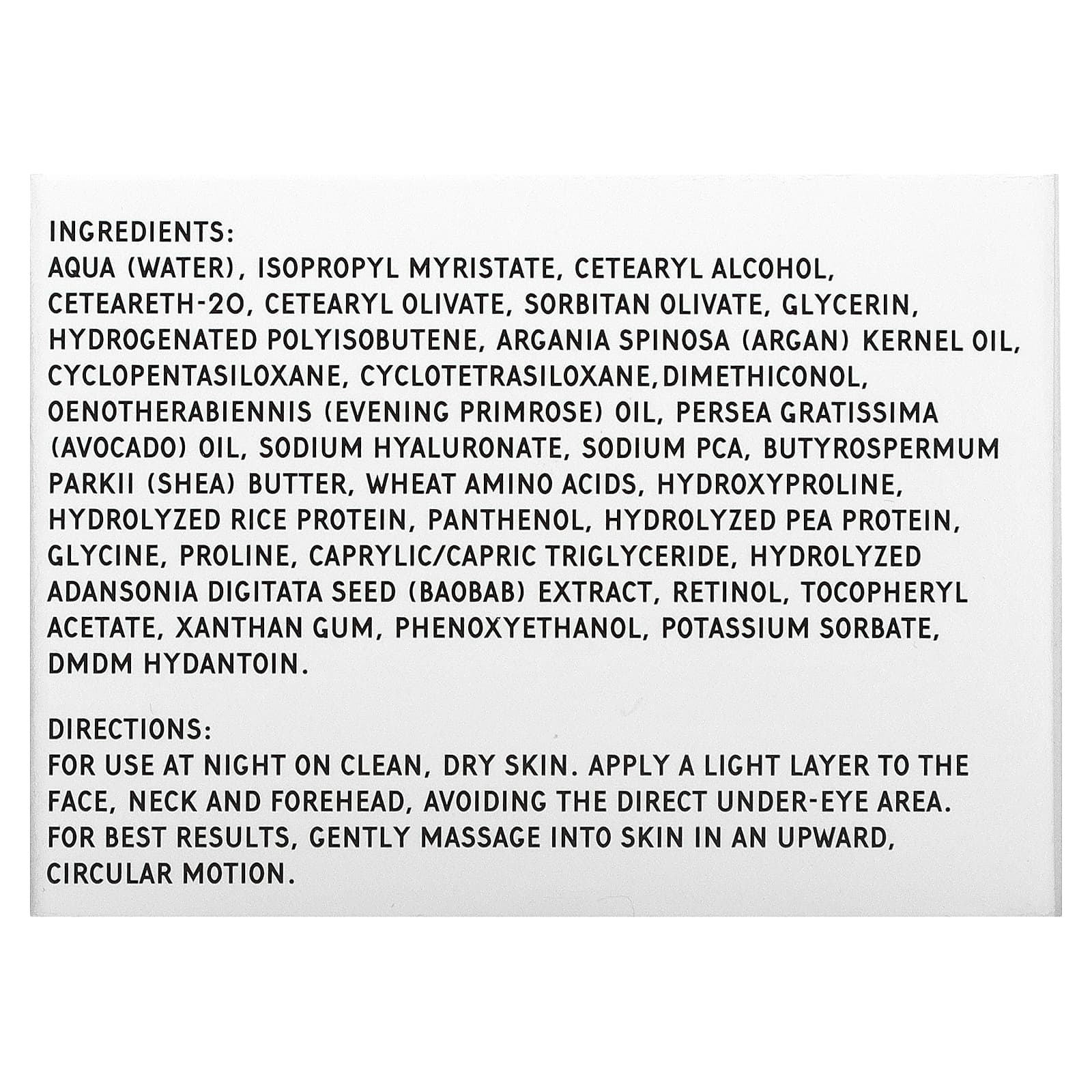 Pure Biology, Улучшенный ночной крем, 47 мл (1,6 унции)