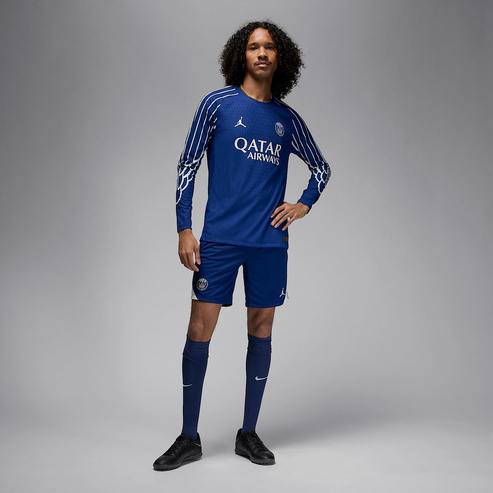 Paris Saint-Germain Strike Fourth Men's Jordan Dri-FIT Soccer Knit Shorts