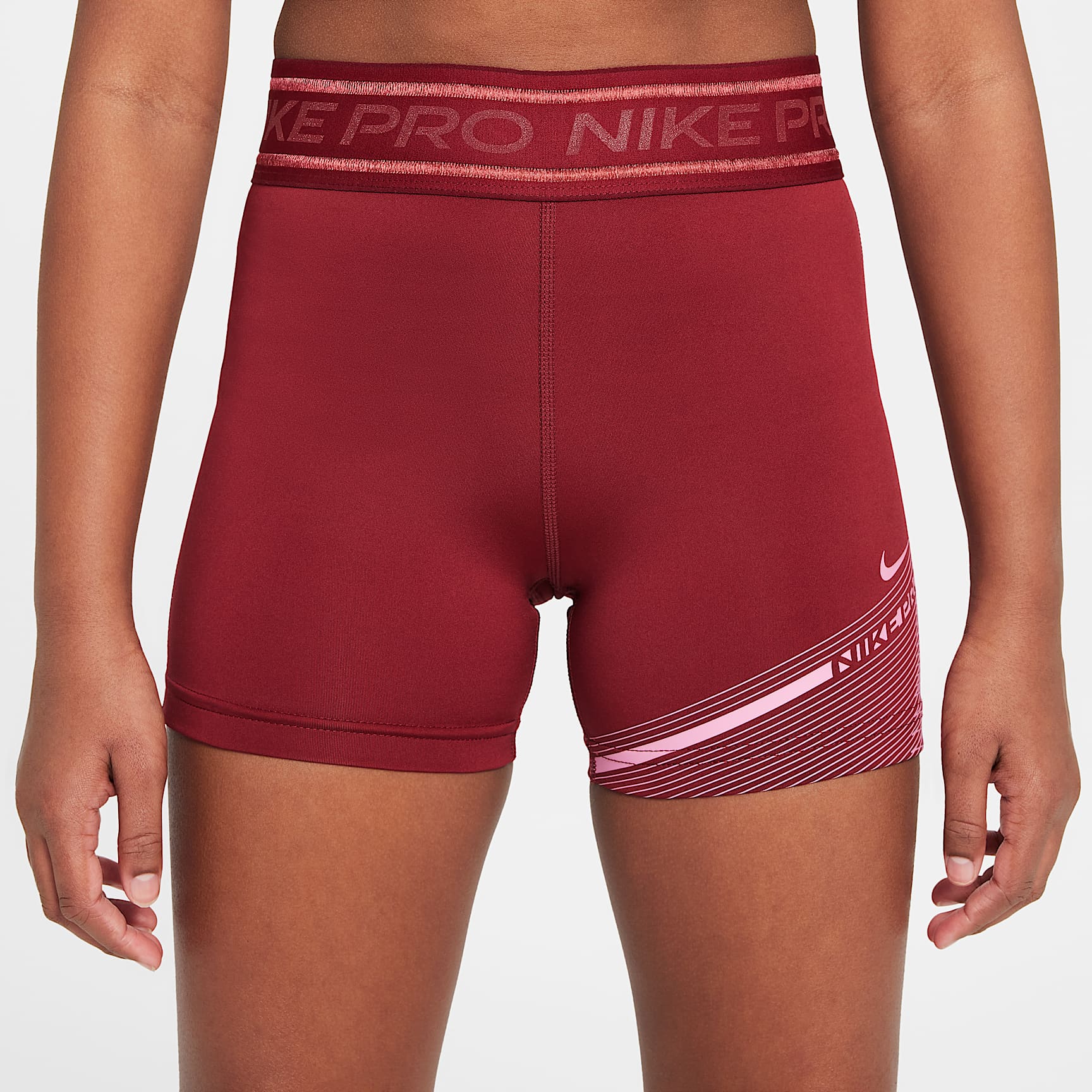 Nike Pro Girls' Dri-FIT 3" Shorts