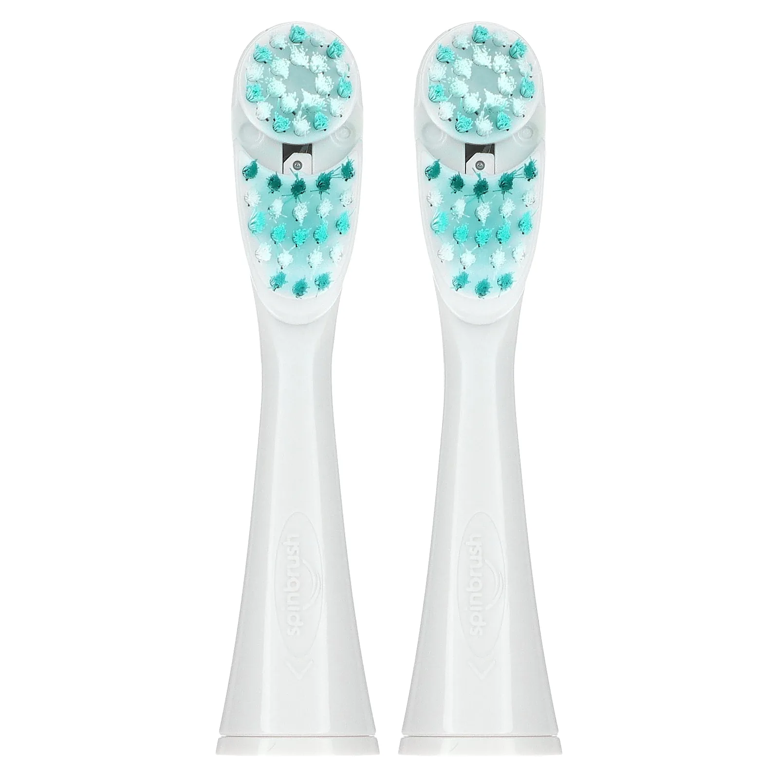 Spinbrush, Pro Whiten, сменные насадки, мягкая щетина, от 3 лет, 2 насадки