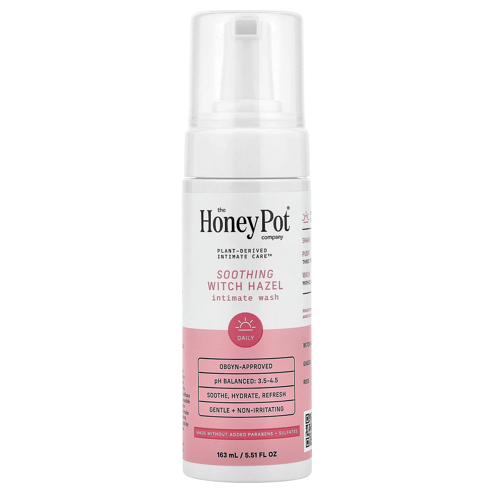 The Honey Pot Company, Успокаивающее гель для душа с гамамелисом, 163 мл (5,51 жидк. Унции)