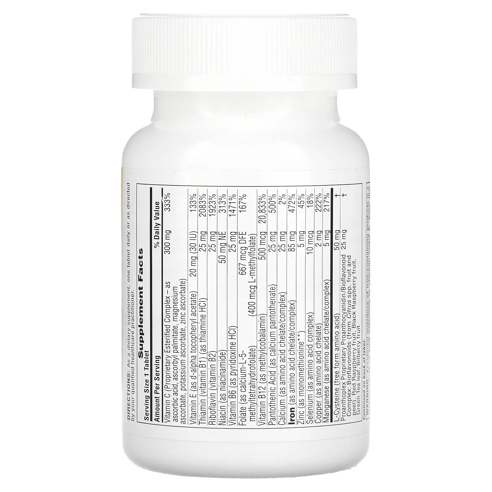 NaturesPlus, Hema-Plex, железо с незаменимыми питательными веществами для здоровых эритроцитов, 30 таблеток с медленным высвобождением