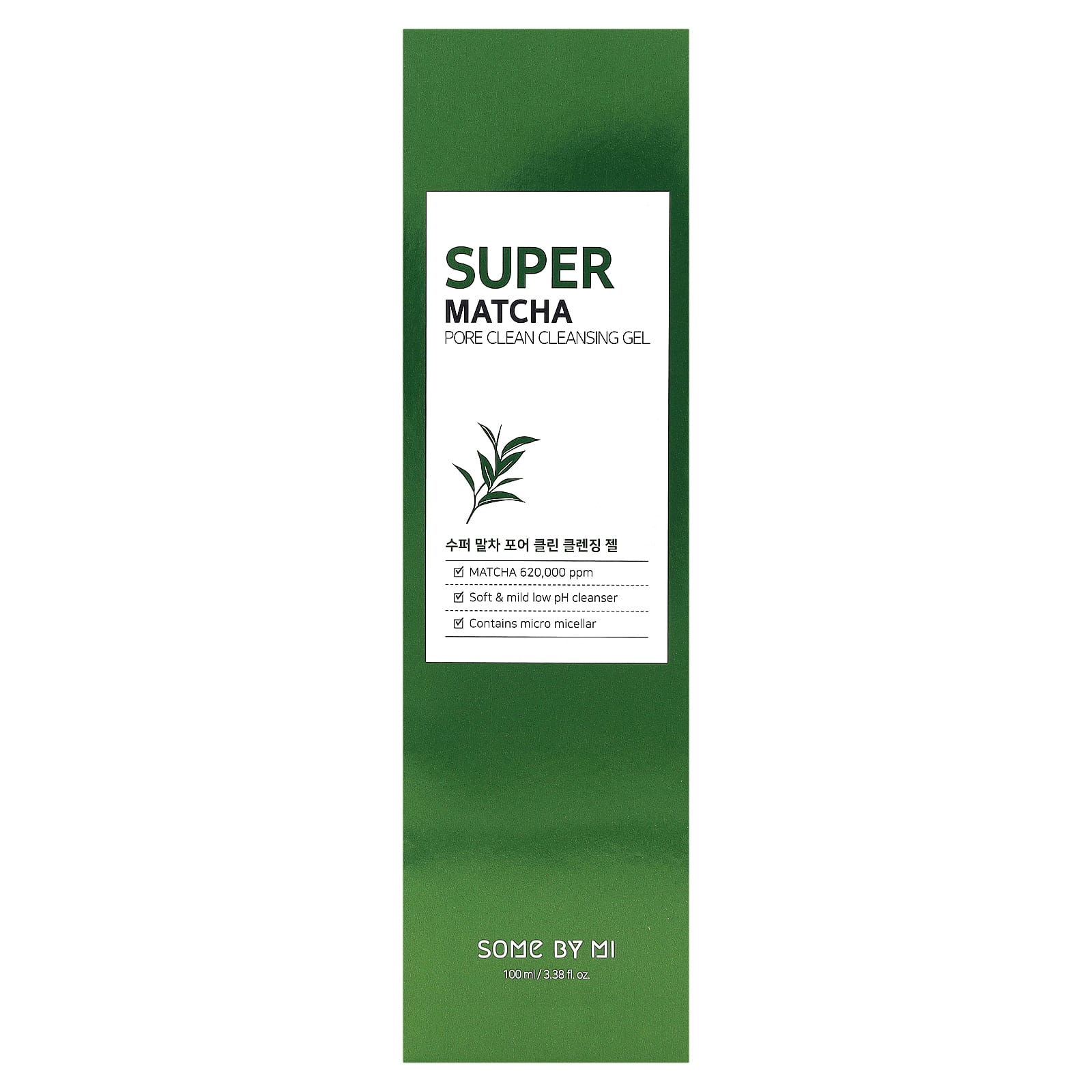SOME BY MI, Очищающий гель для пор Super Matcha, 100 мл (3,38 жидк. Унции)
