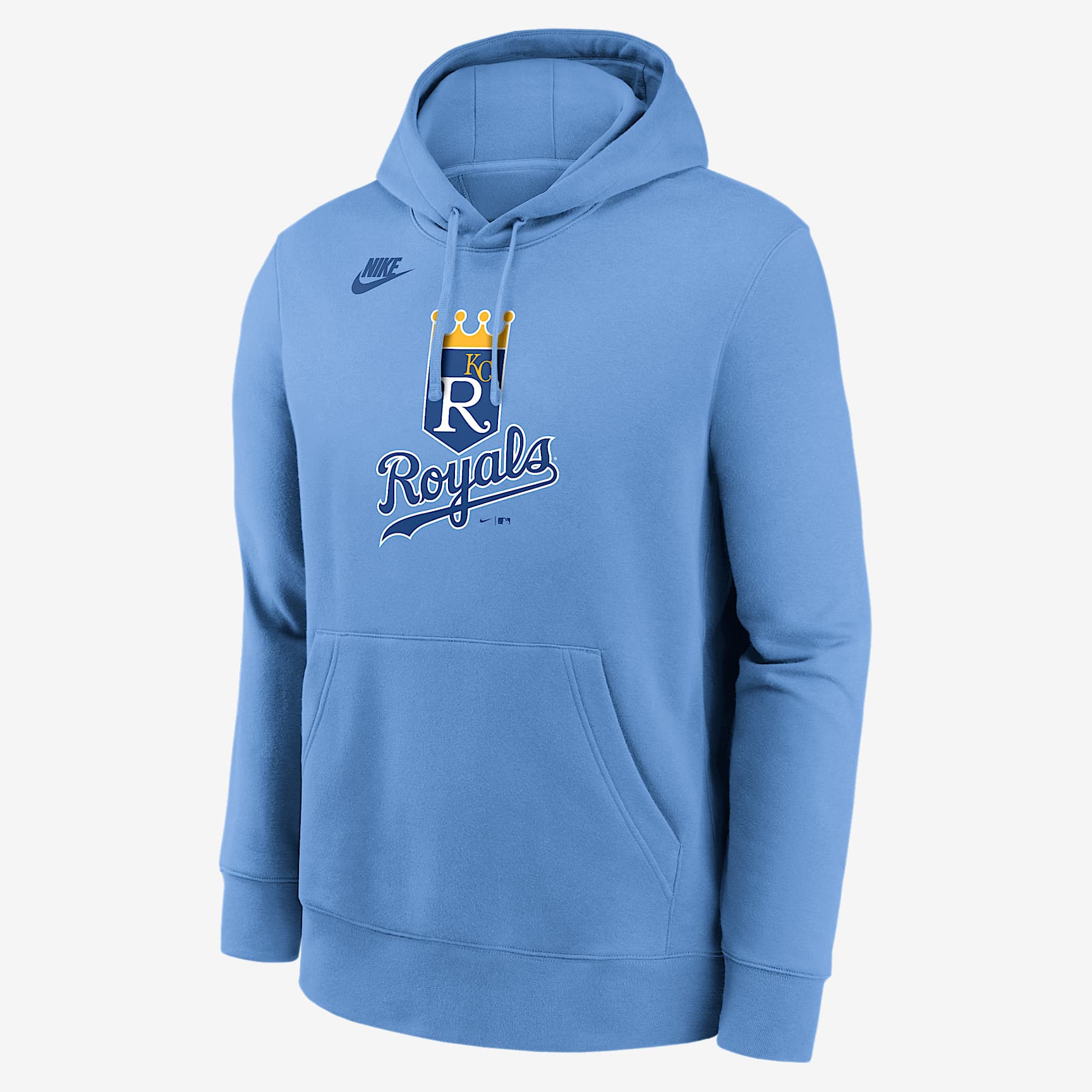 Kansas City Royals Cooperstown Logo Club Men's Nike MLB Pullover Hoodie