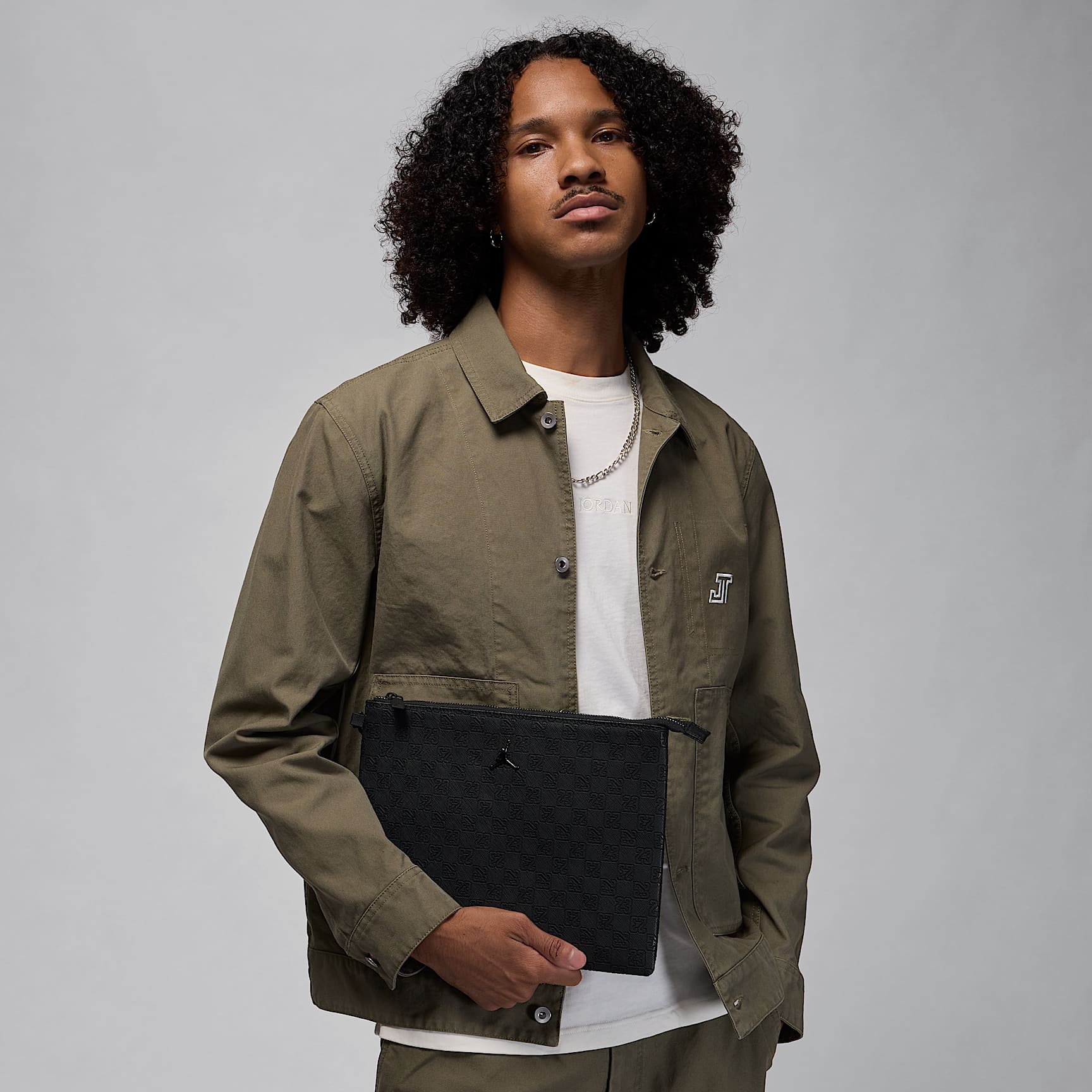 Jordan Monogram Pouch (0.69L)