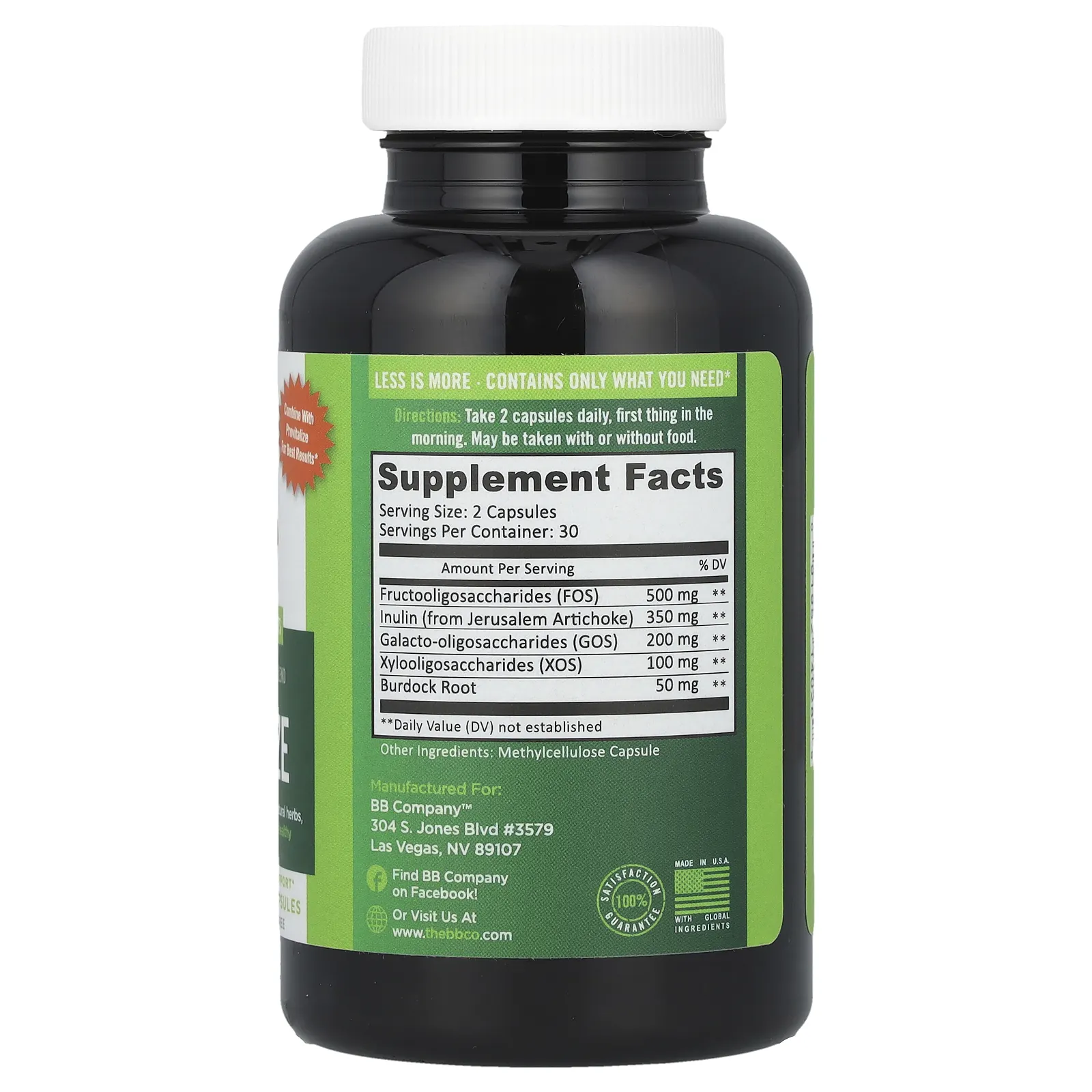 BB Company, Previtalize, 60 капсул