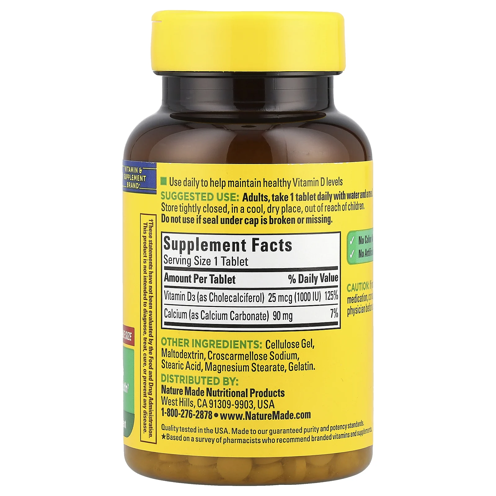 Nature Made, Витамин D3, 300 таблеток