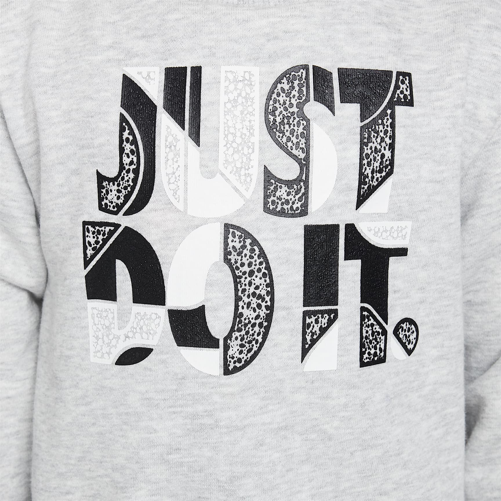 Nike Sportswear "Outside the Lines" Toddler French Terry Crew Top