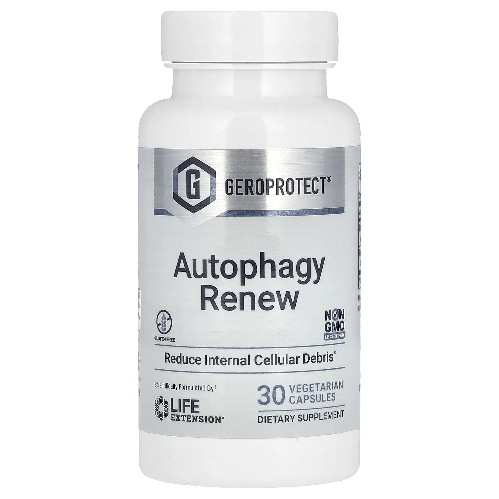 Life Extension, GeroProtect, Autophagy Renew, 30 вегетарианских капсул