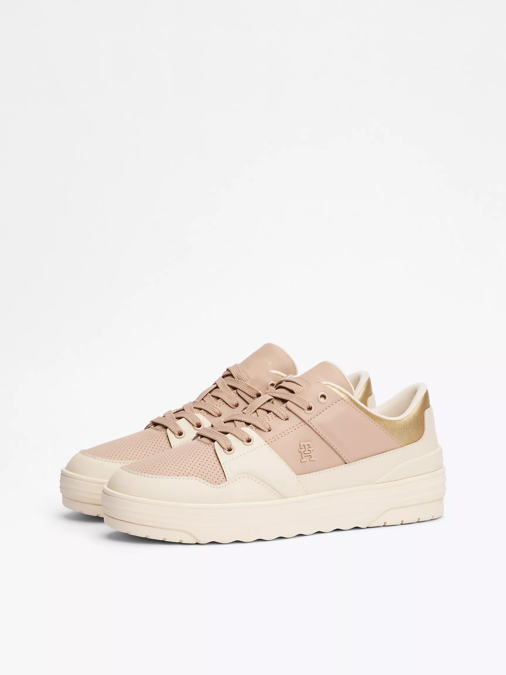 Женские кроссовки Tommy Hilfiger, Кроссовки с контрастными вставками и массивной подошвой