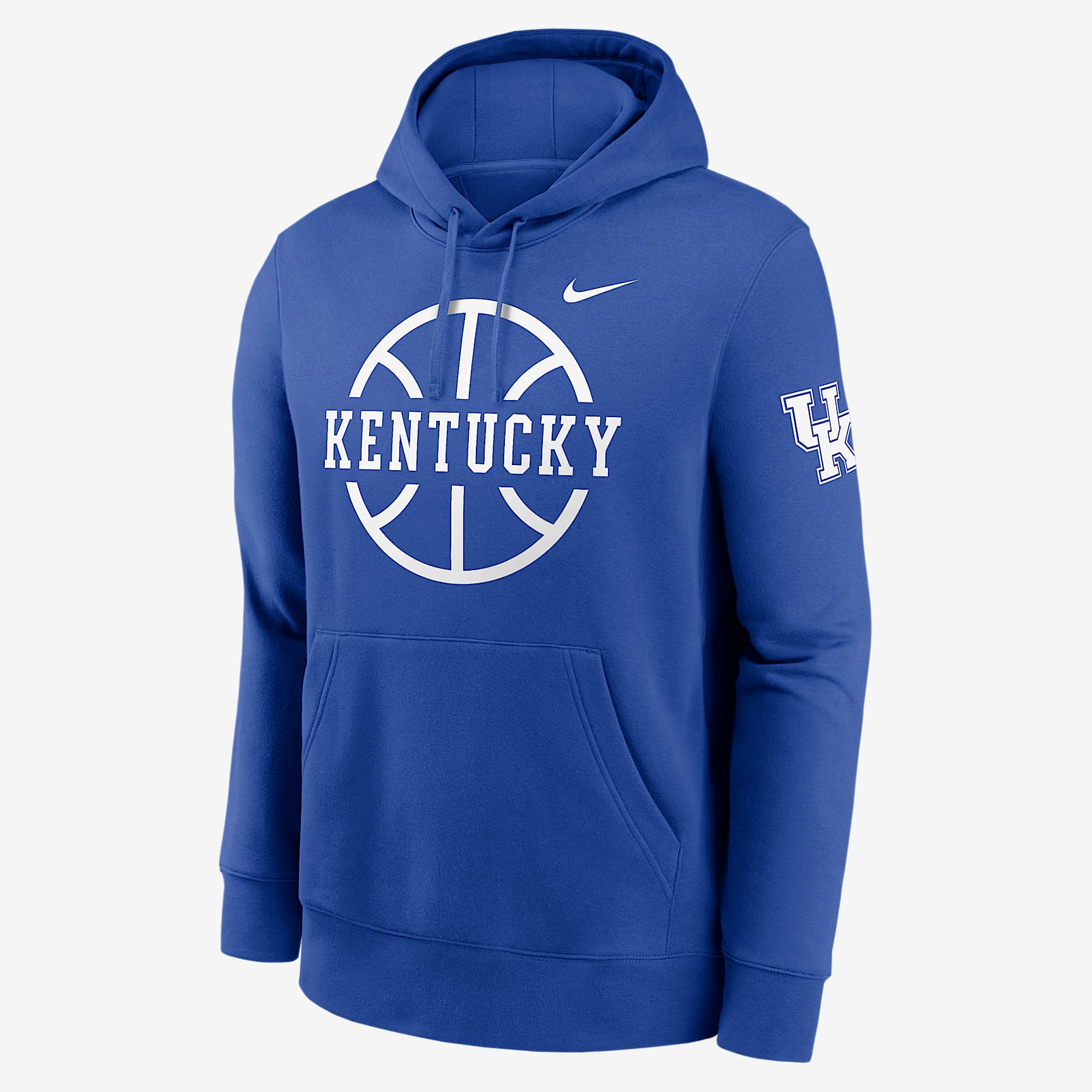 Kentucky Wildcats Club Basketball Icon Men's Nike College Pullover Hoodie