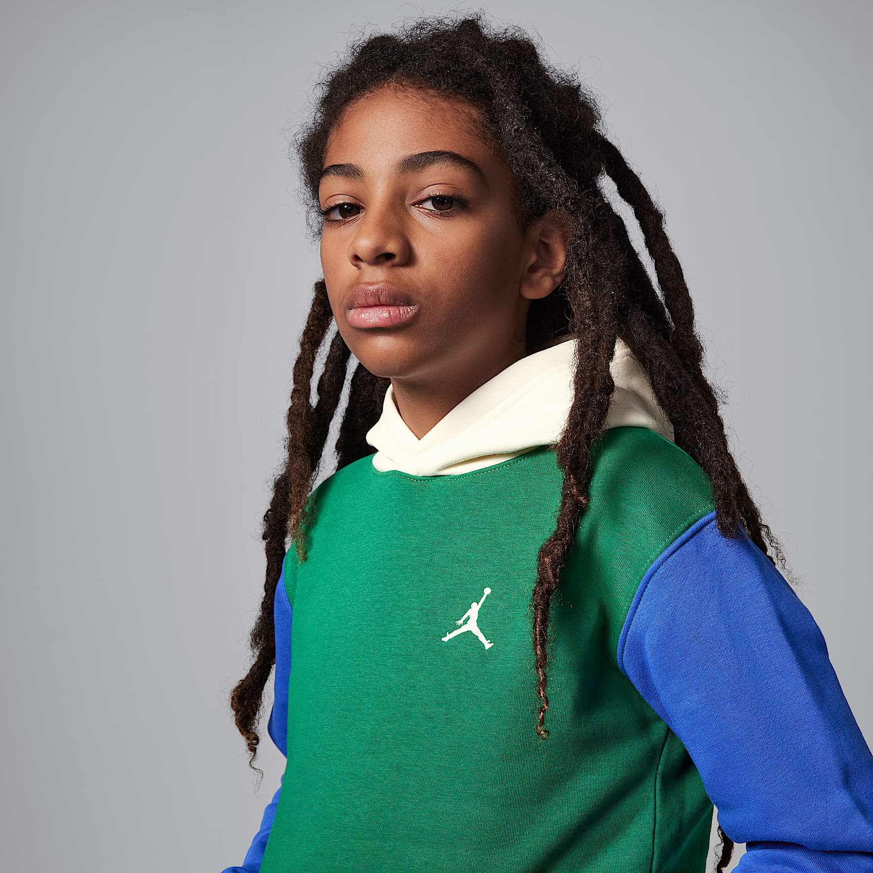 Jordan Big Kids' Brooklyn Fleece Pullover Hoodie