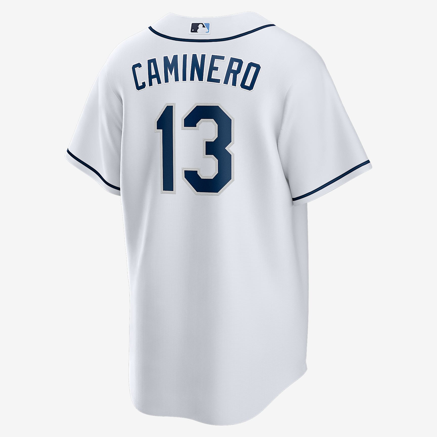 Junior Caminero Tampa Bay Rays Men's Nike MLB Replica Jersey