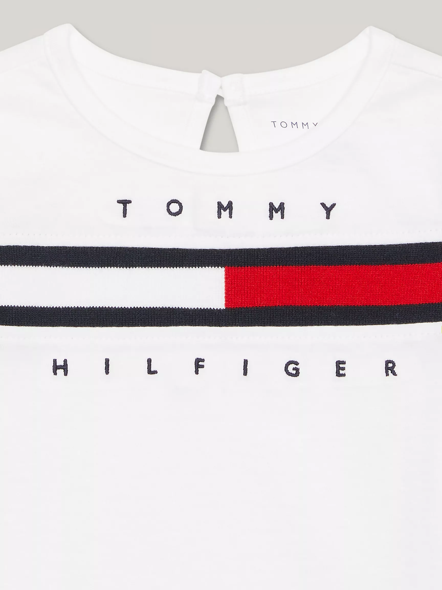 Детская футболка Tommy Hilfiger, Детская футболка с флаговыми полосками