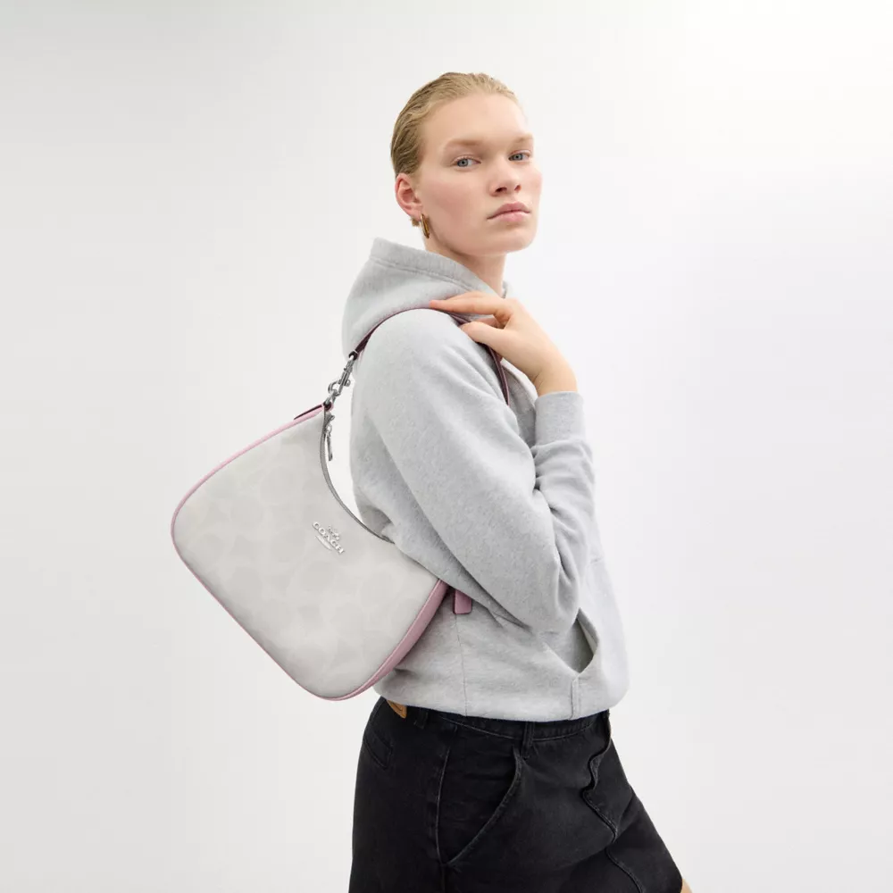 Сумка COACH Teri Hobo Bag In Signature Canvas