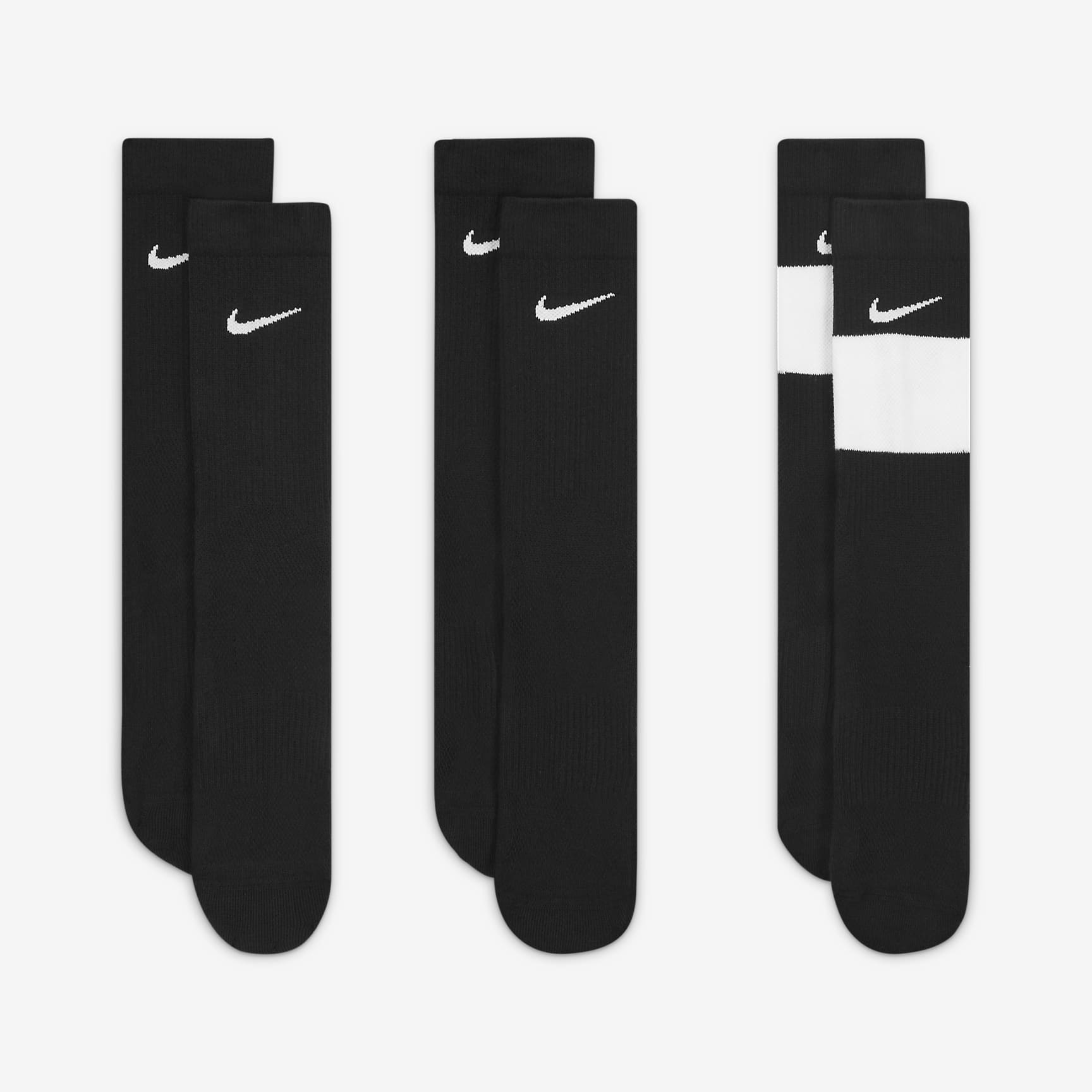 Nike Elite Kids' Basketball Crew Socks (3 Pairs)