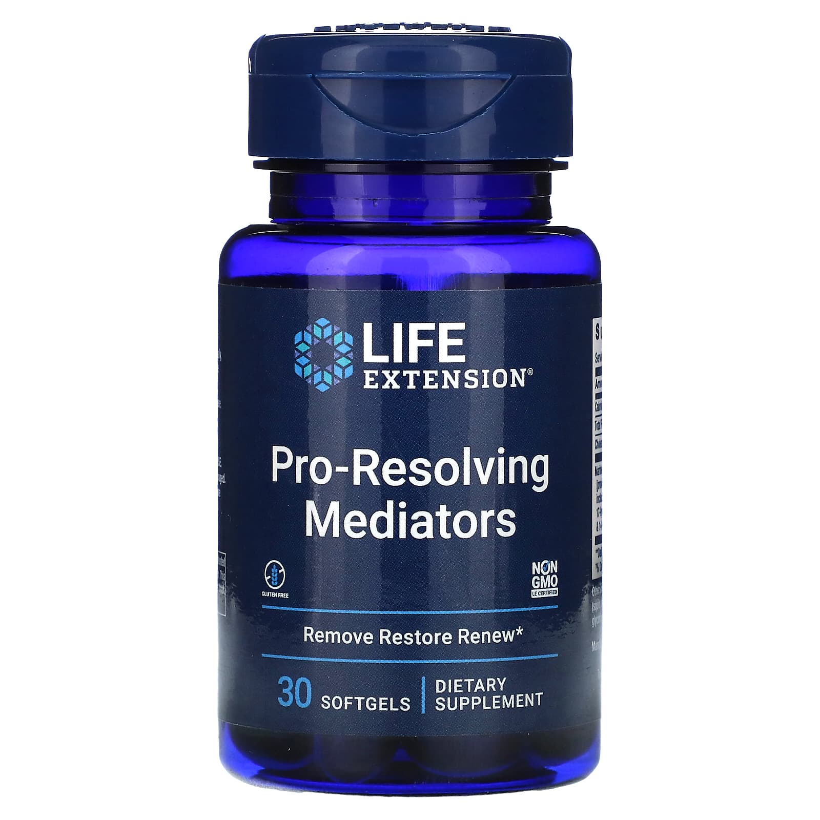 Life Extension, медиаторы, способствующие рассасыванию, 30 капсул