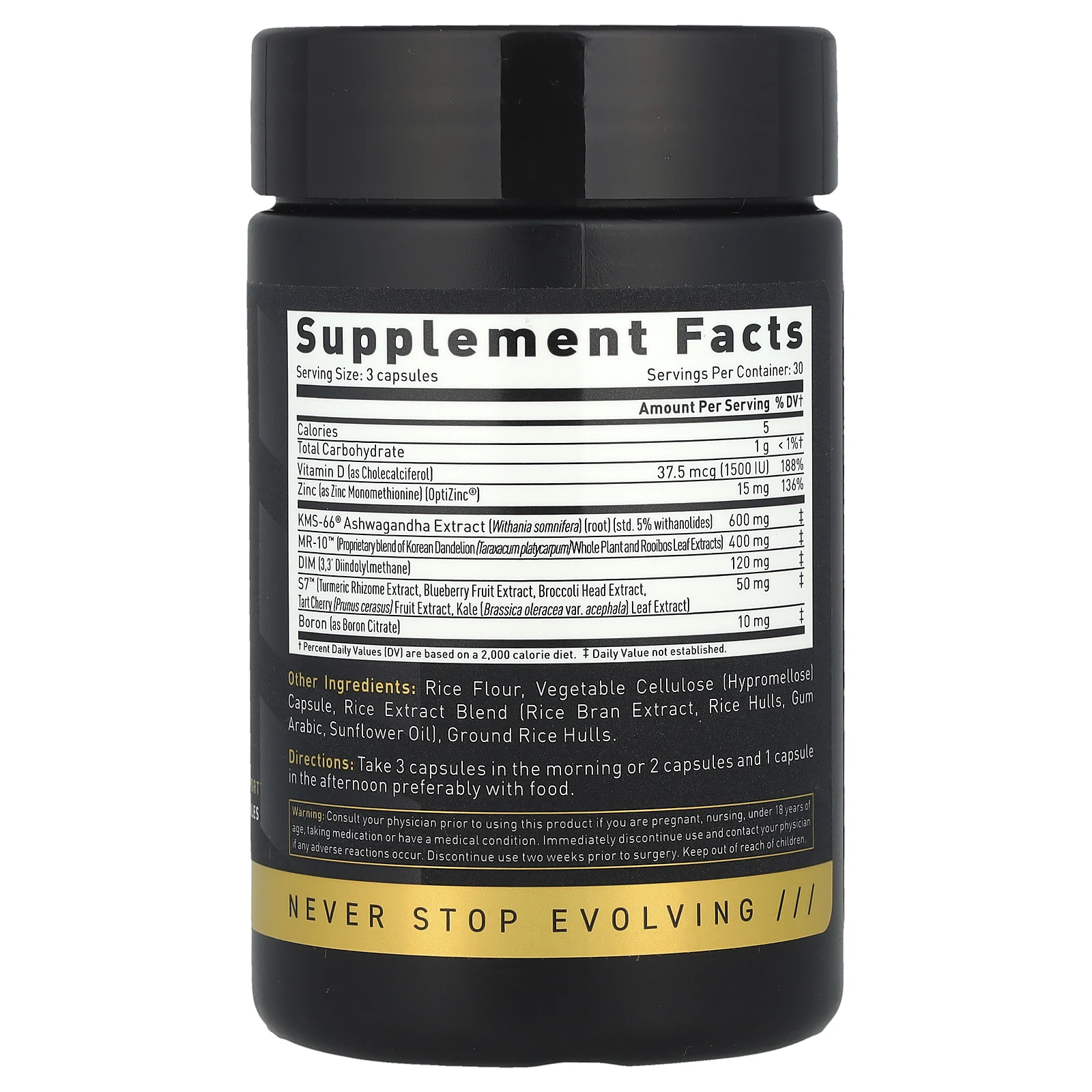 Kaged, Elite Series, Test, поддержка тестостерона и оксида азота, 90 капсул