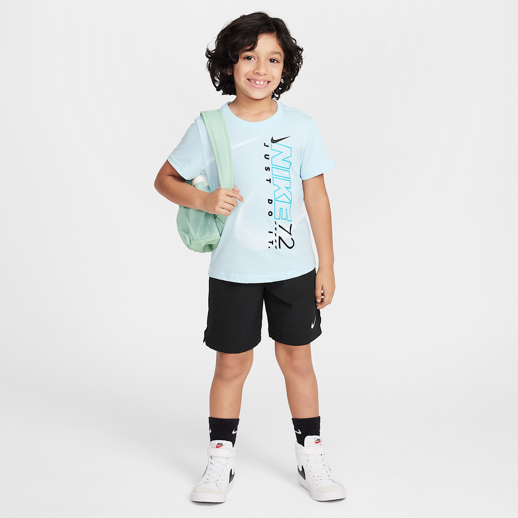 Nike Rhythm Little Kids' 2-Piece Dri-FIT Mesh Shorts Set