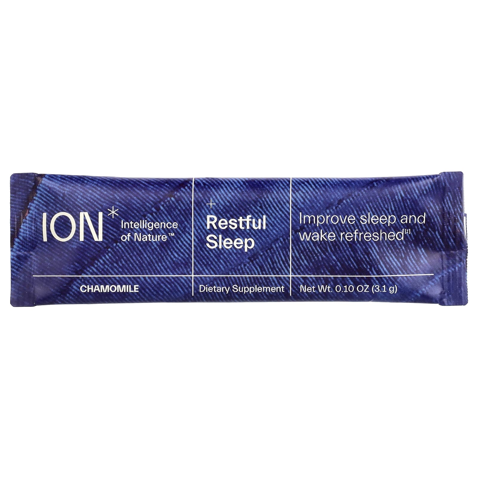 ION Intelligence of Nature, Для спокойного сна, ромашка, 20 пакетиков, по 3,1 г (0,10 унции)