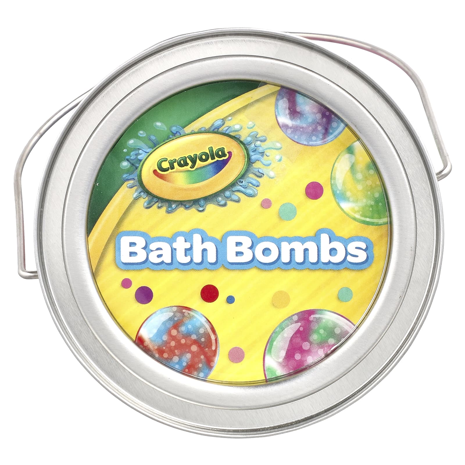 Crayola, Бомбы для ванны, виноградное варенье, лимон, сладкая вата и жевательная резинка, с ароматом жевательной резинки, 8 бомбочек для ванн, 320 г (11,29 унции)