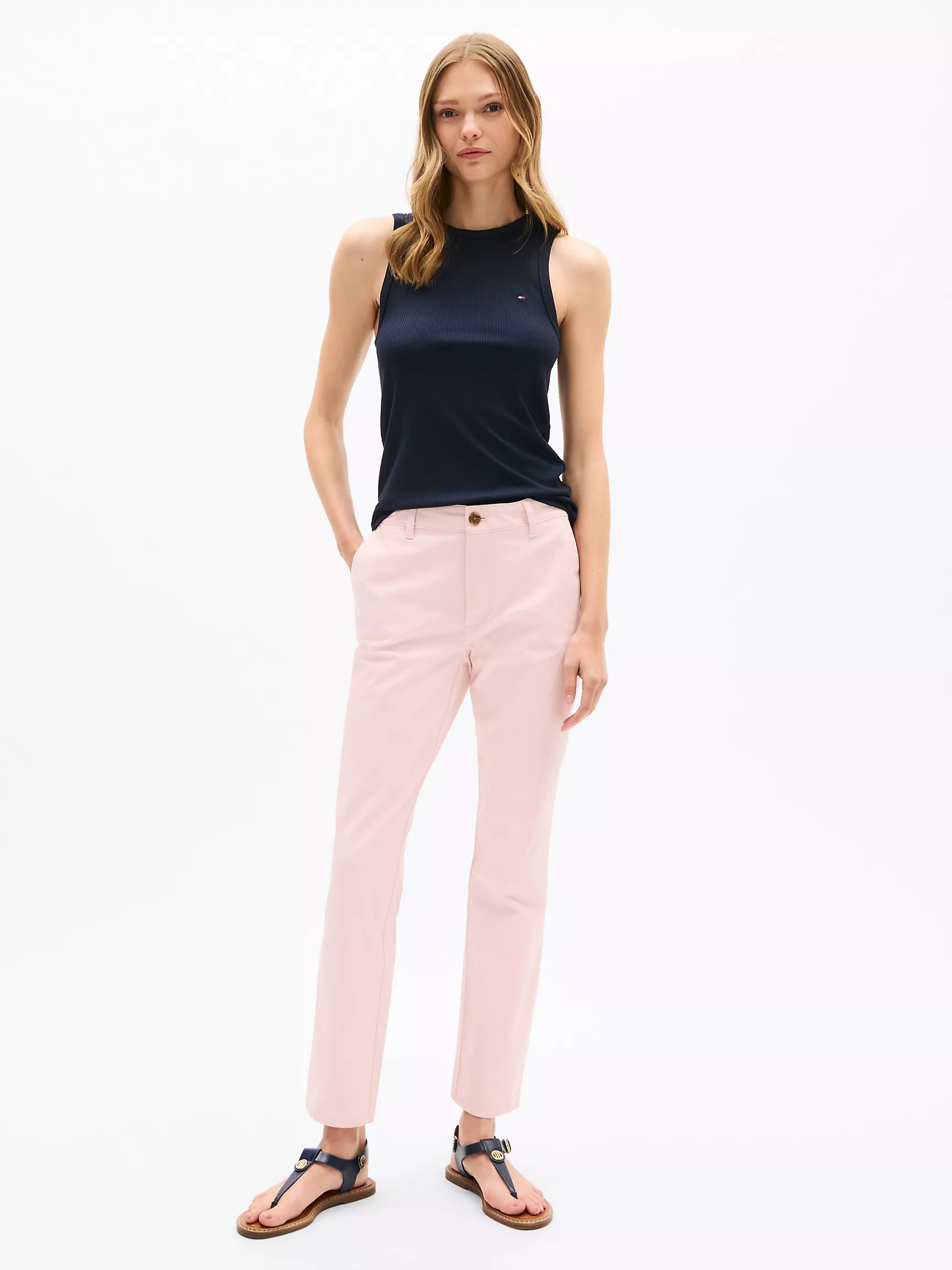 Женские брюки Tommy Hilfiger, Приталенные брюки чинос