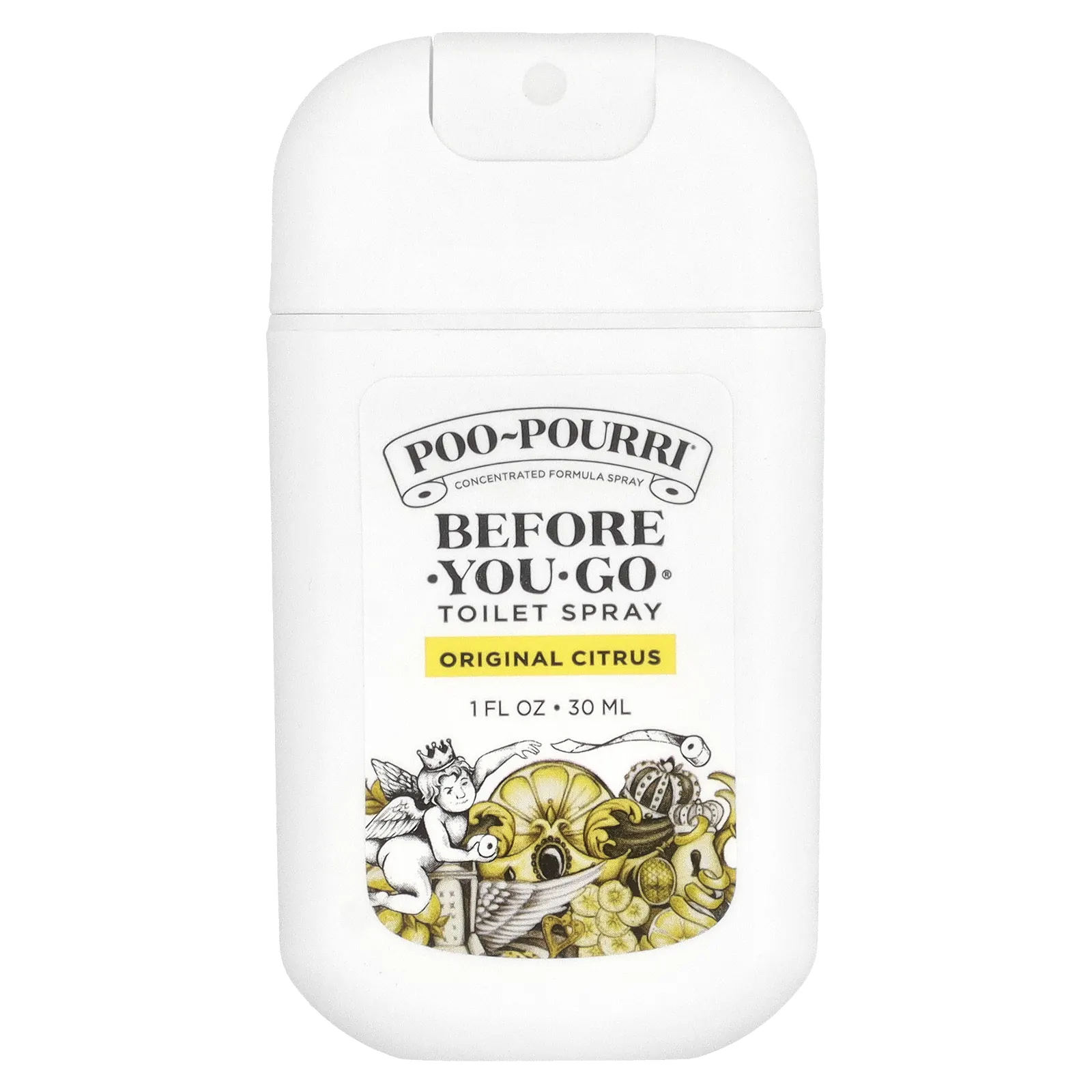 Poo-Pourri, Спрей для туалета Before-You-Go®, оригинальный цитрус, 30 мл (1 жидк. Унция)