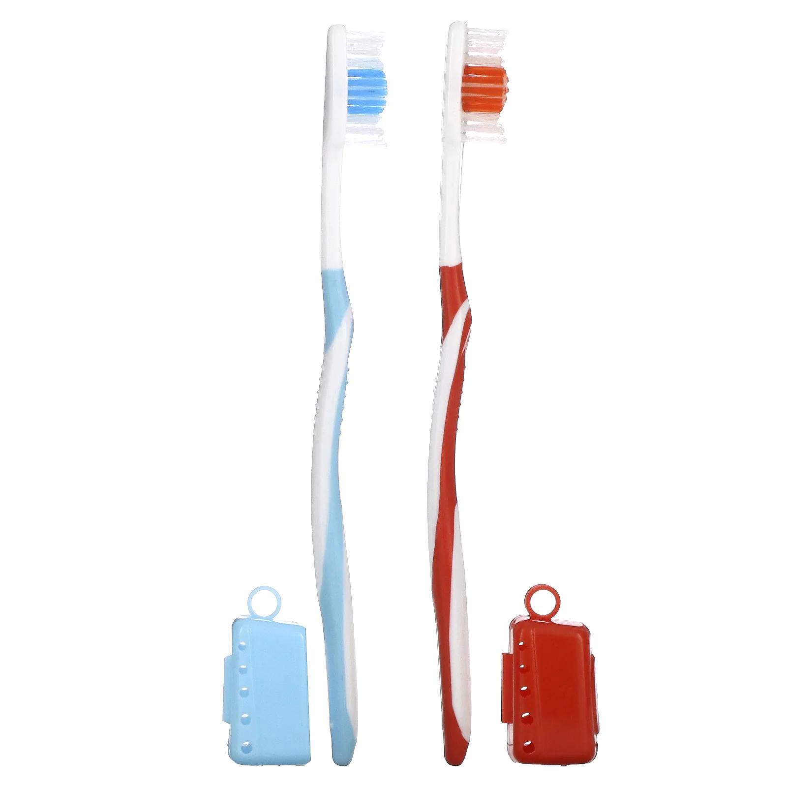 Brush Buddies,  Забота с умом , набор зубных щеток, для взрослых, 2 шт