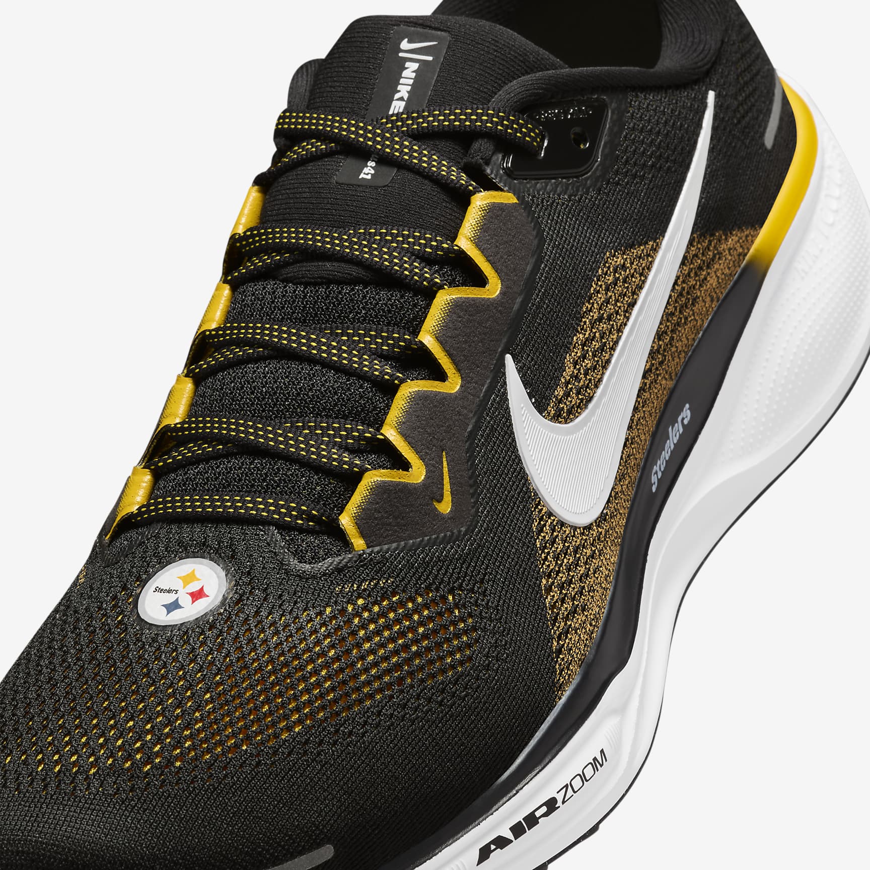 Nike Pegasus 41 NFL Pittsburgh Steelers Men's Road Running Shoes