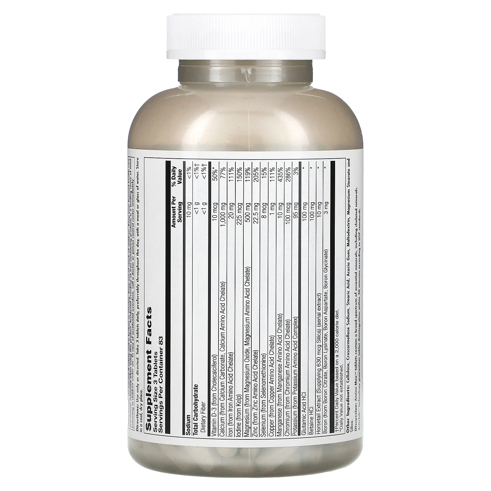 KAL, Amino-Max, 250 Tablets