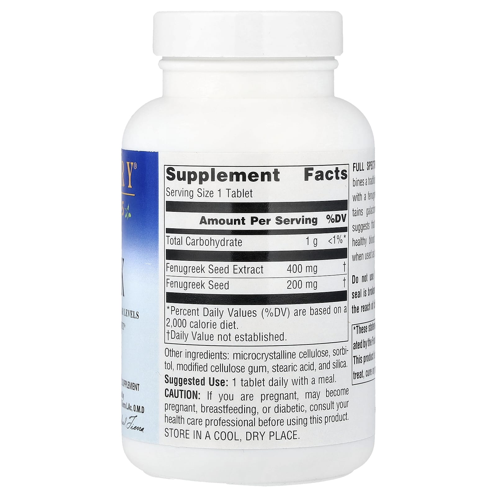 Planetary Herbals, Full Spectrum™, пажитник, 600 мг, 120 таблеток