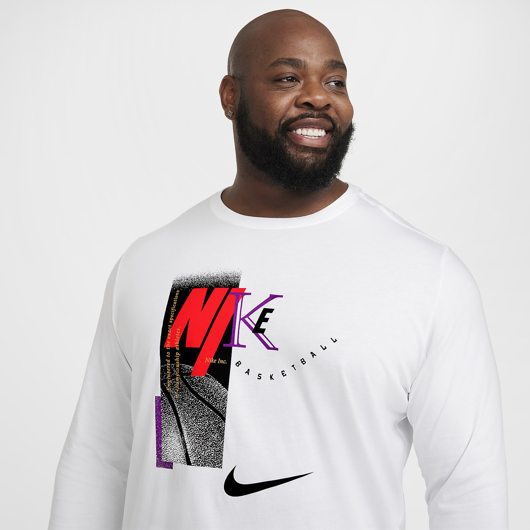 Nike Men's Long-Sleeve Basketball T-Shirt