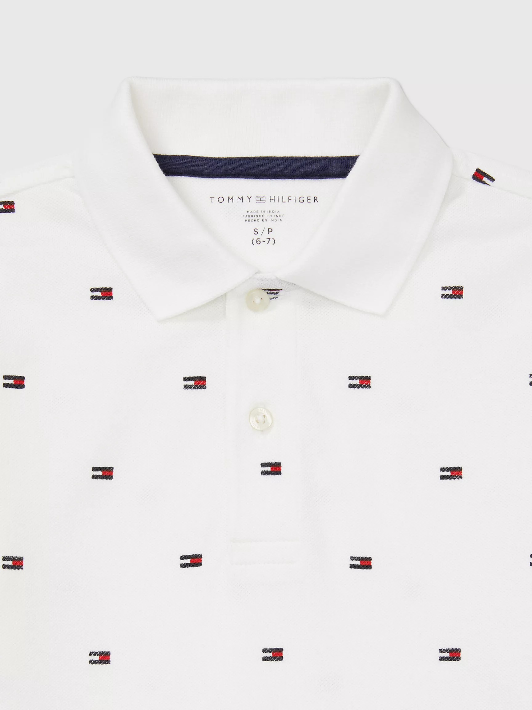 Рубашка-поло для мальчиков Tommy Hilfiger, Детское поло с флаговым логотипом