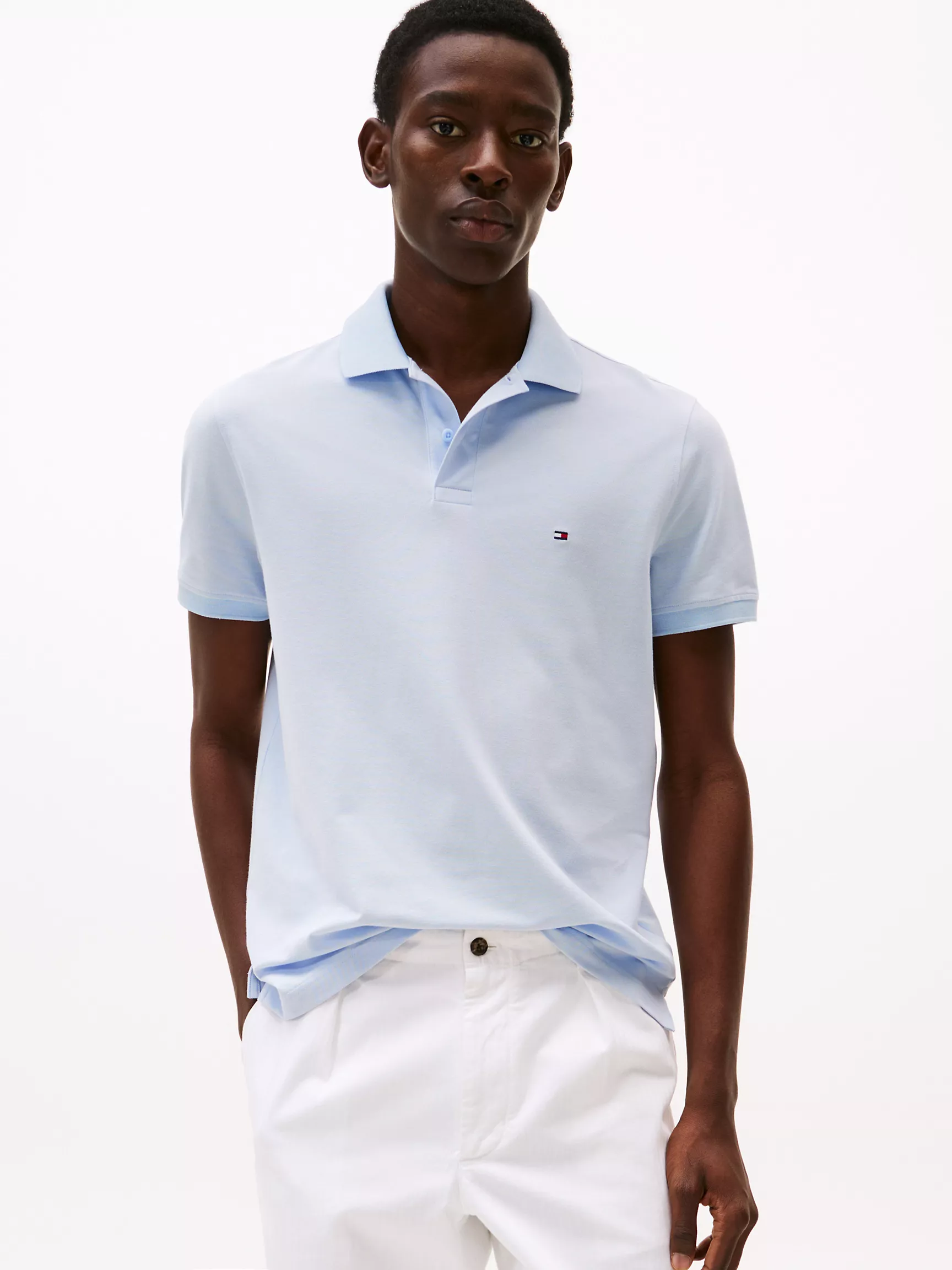 Мужское поло Tommy Hilfiger, Стандартное поло из технологичного пике