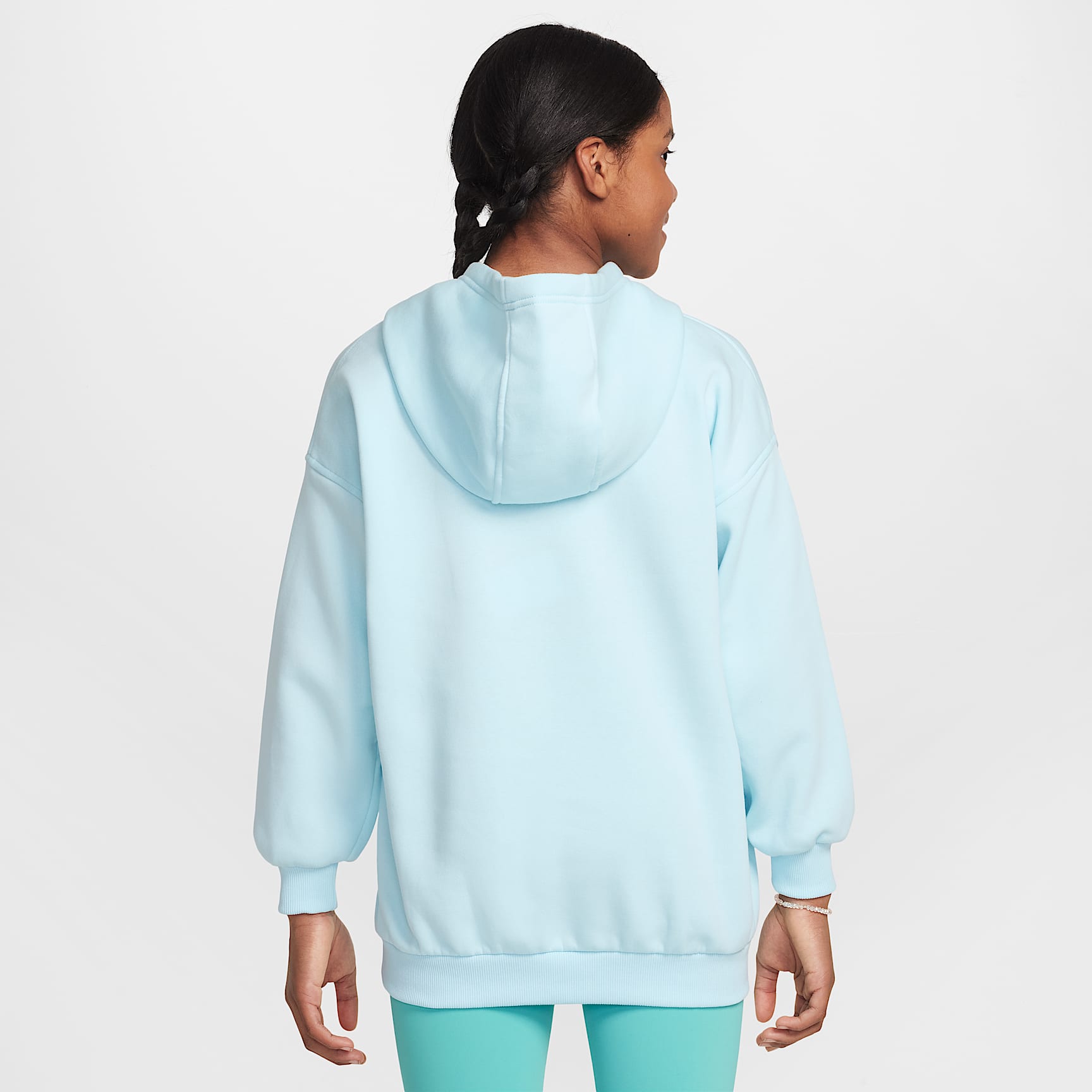 Nike Sportswear Club Fleece Big Kids' Oversized Pullover Hoodie