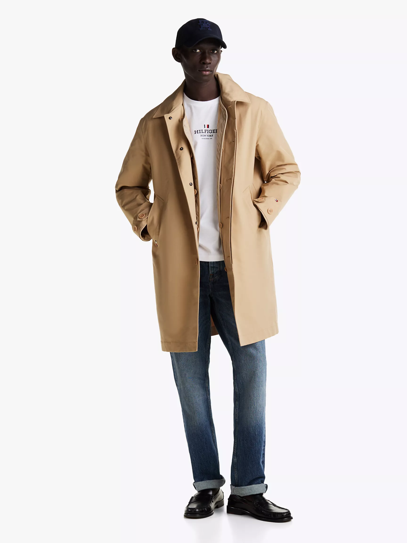 Мужская футболка Tommy Hilfiger, Футболка с логотипом Hilfiger New York