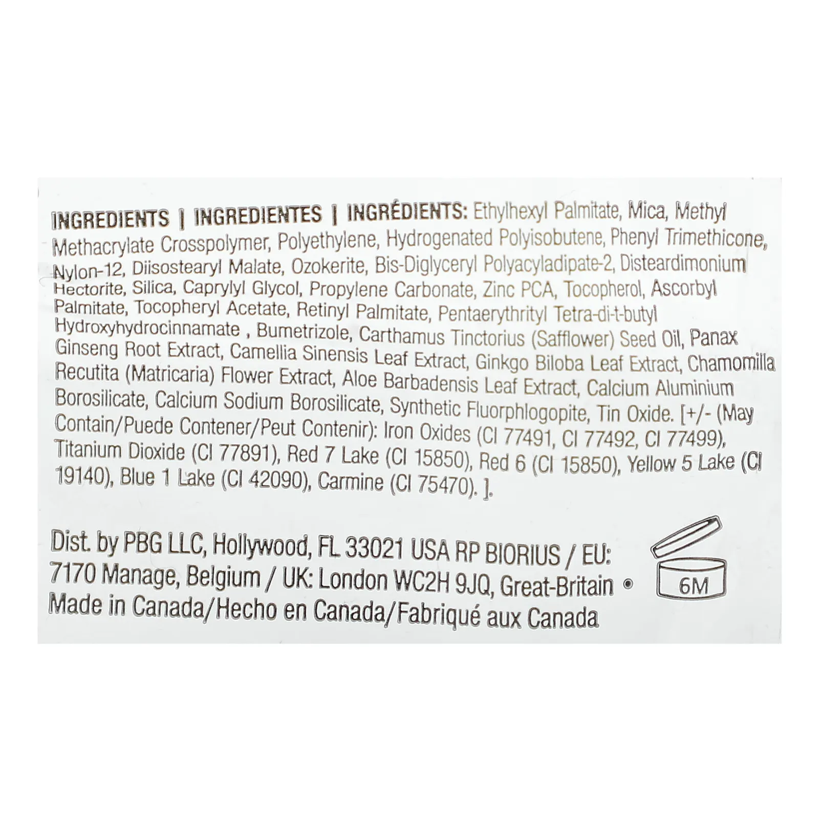 Palladio, Я краснею! 2-в-1, тинт для щек и губ, персиковый BLT06, 6 г (0,2 унции)