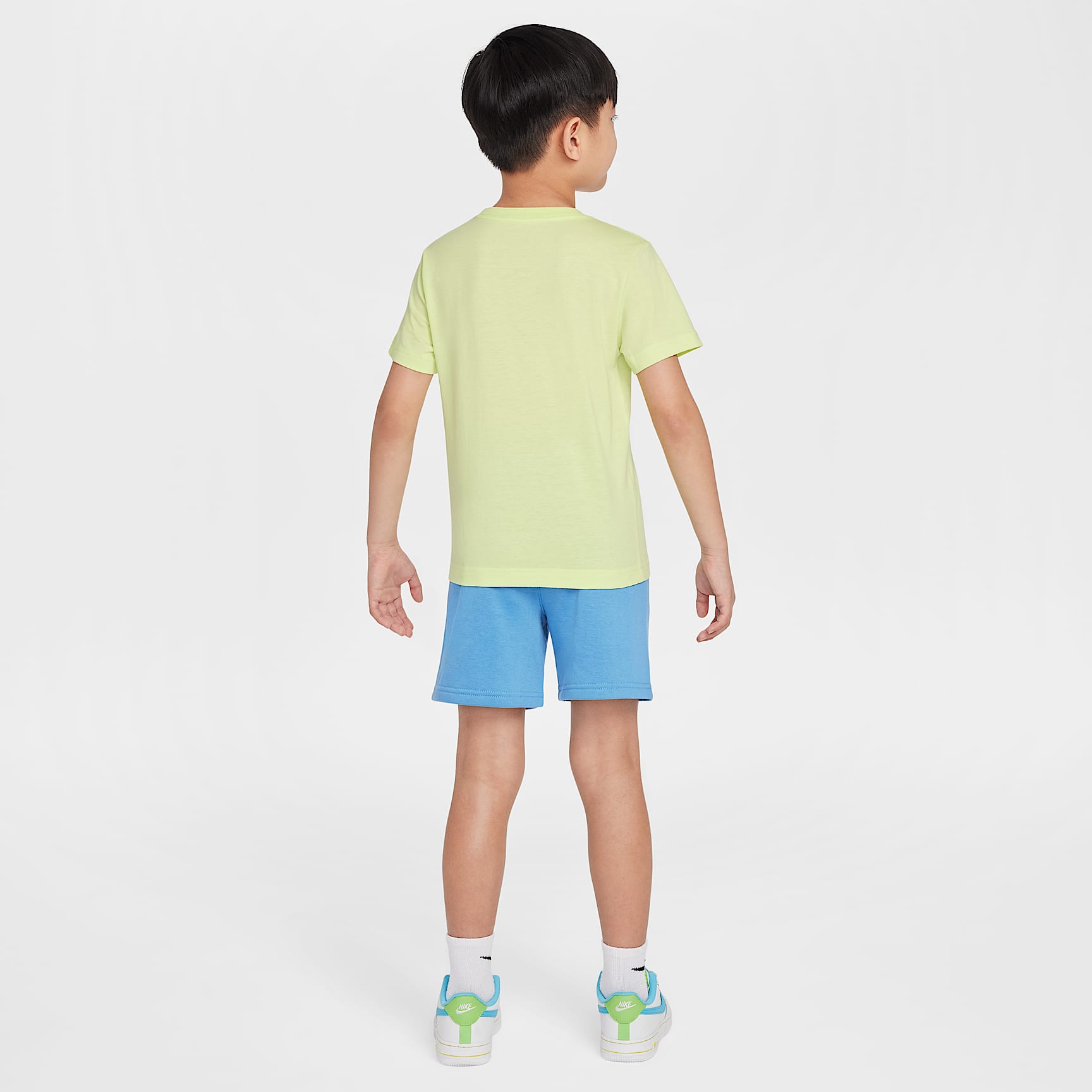 Nike Sportswear Little Kids' On the Move 2-Piece French Terry Shorts Set