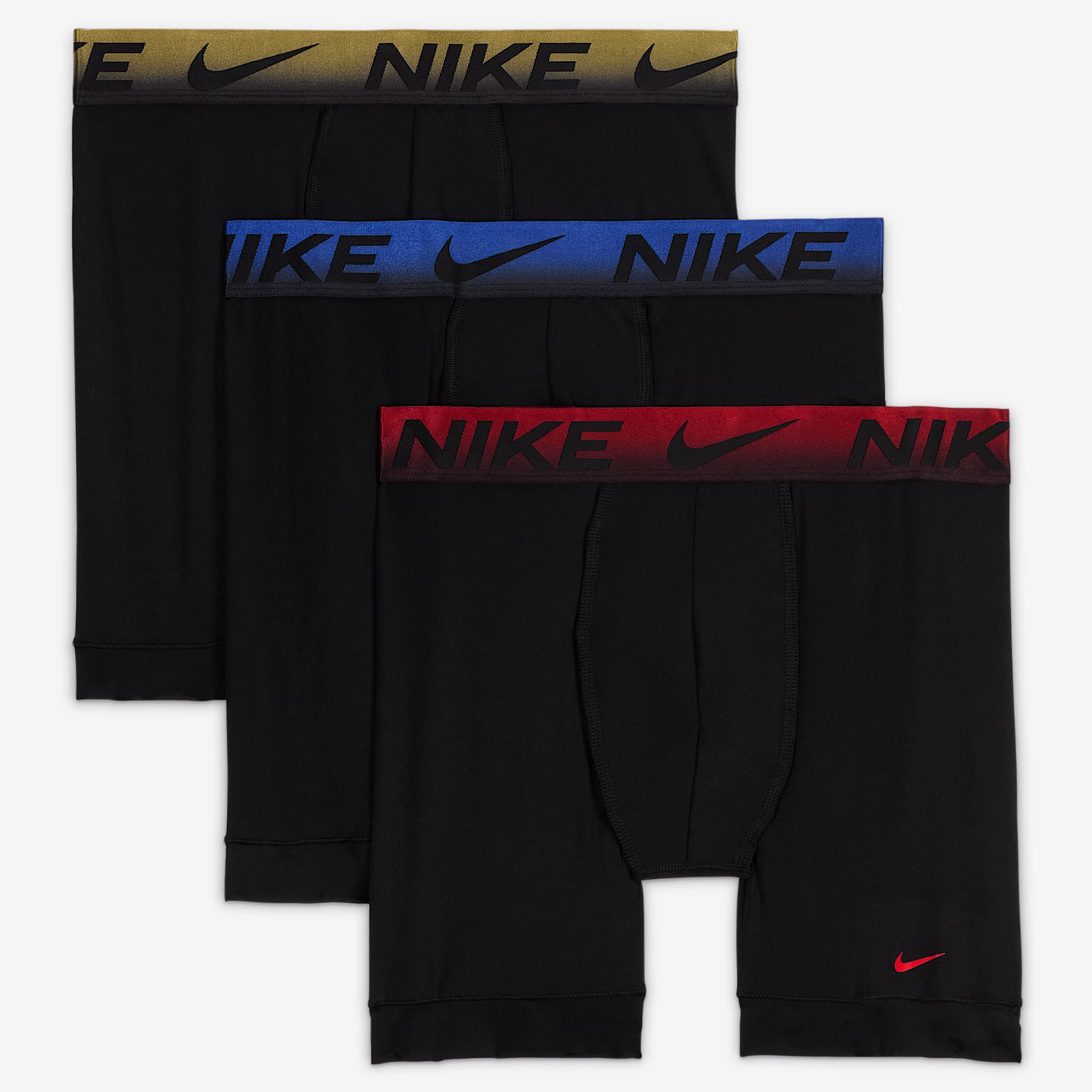 Nike Dri-FIT Essential Micro Men's Boxer Briefs (3-Pack)