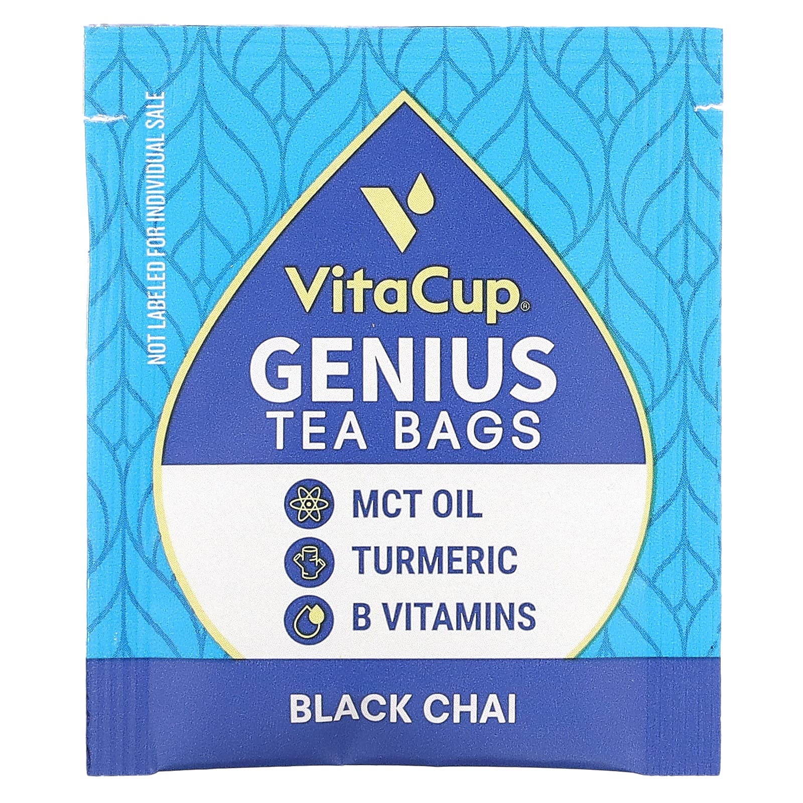 VitaCup, Genius Tea, черный чай, 14 пакетиков по 2 г (0,07 унции)