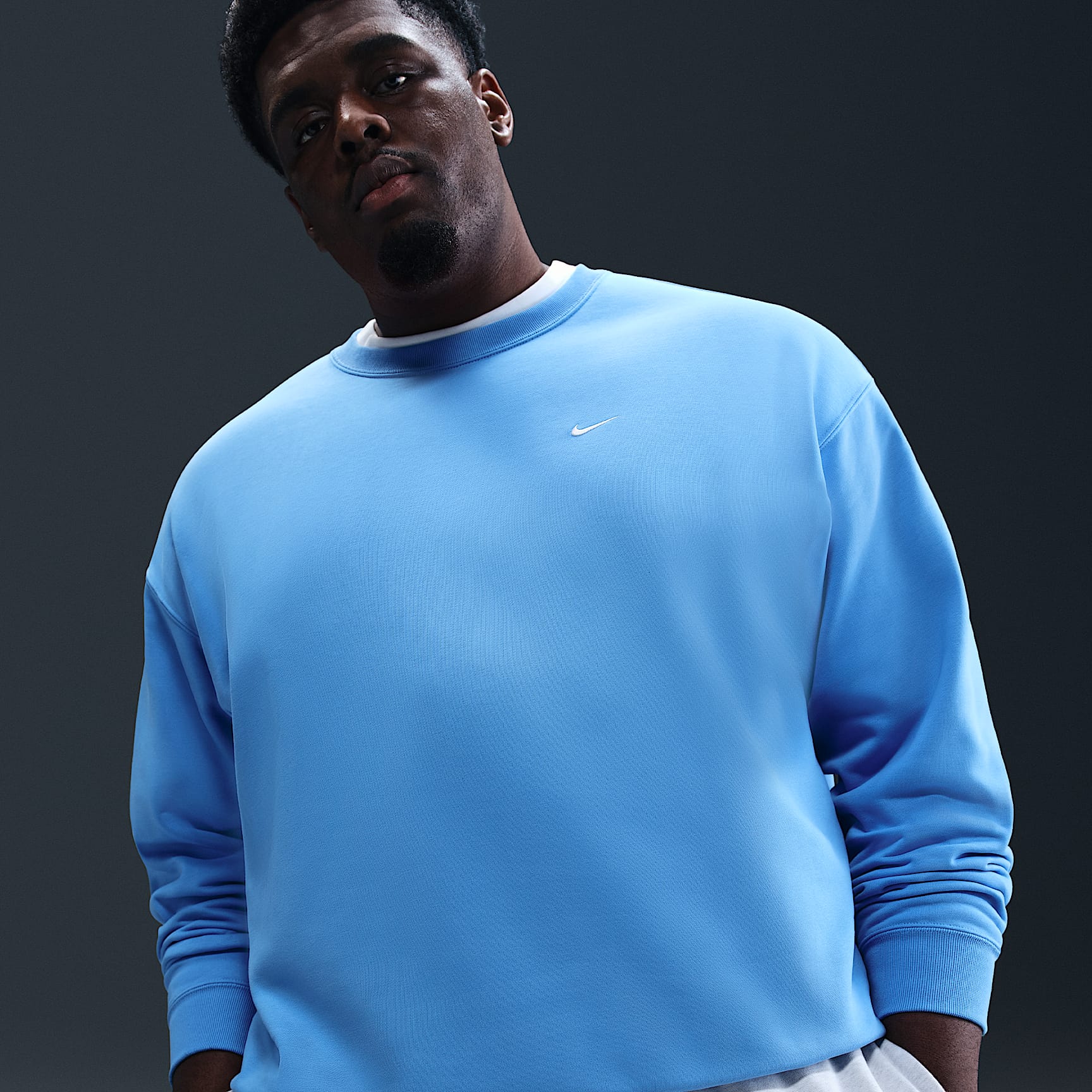 Nike Solo Swoosh Men's Fleece Crew