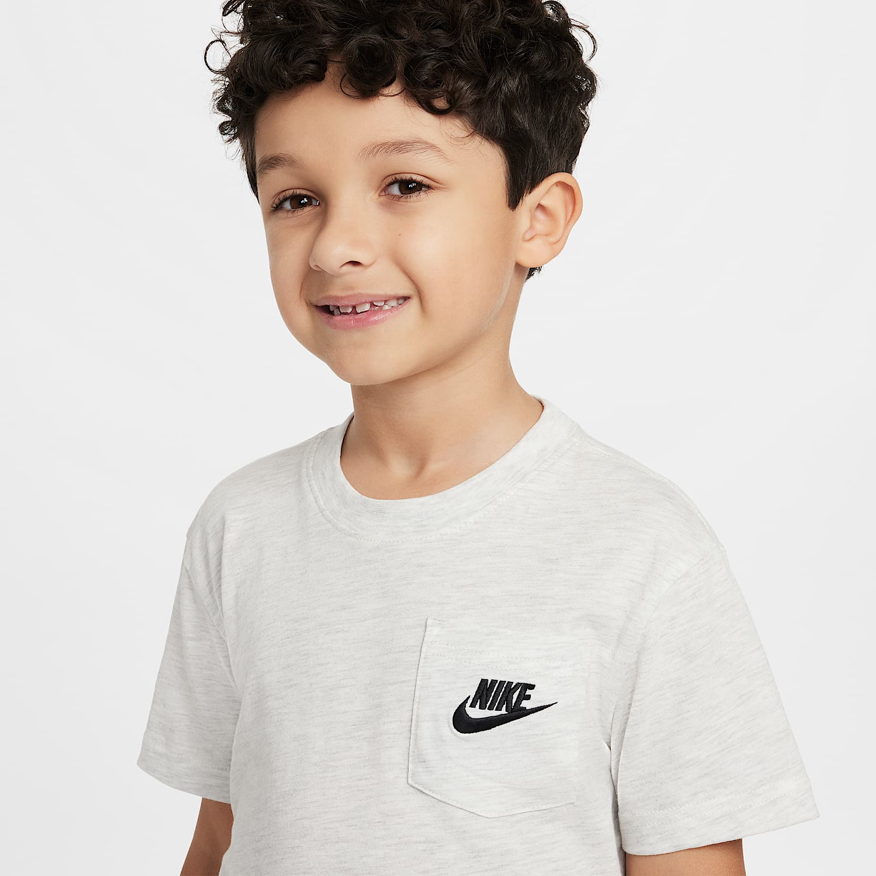 Nike Sportswear Little Kids' Pocket T-Shirt and French Terry Shorts Set