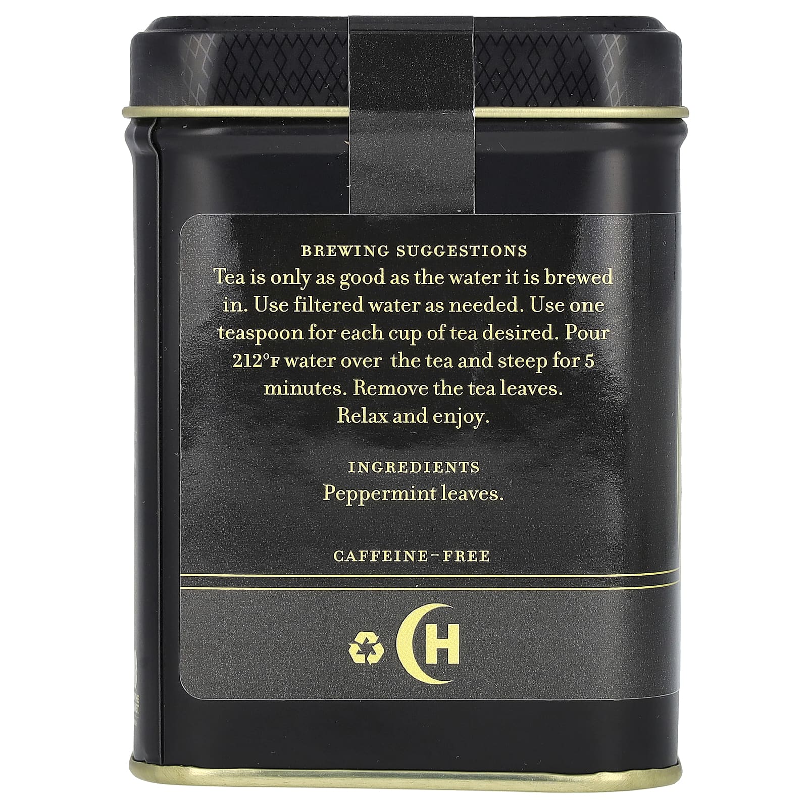 Harney & Sons, Травяной чай с перечной мятой, 42 г (1,5 унции)