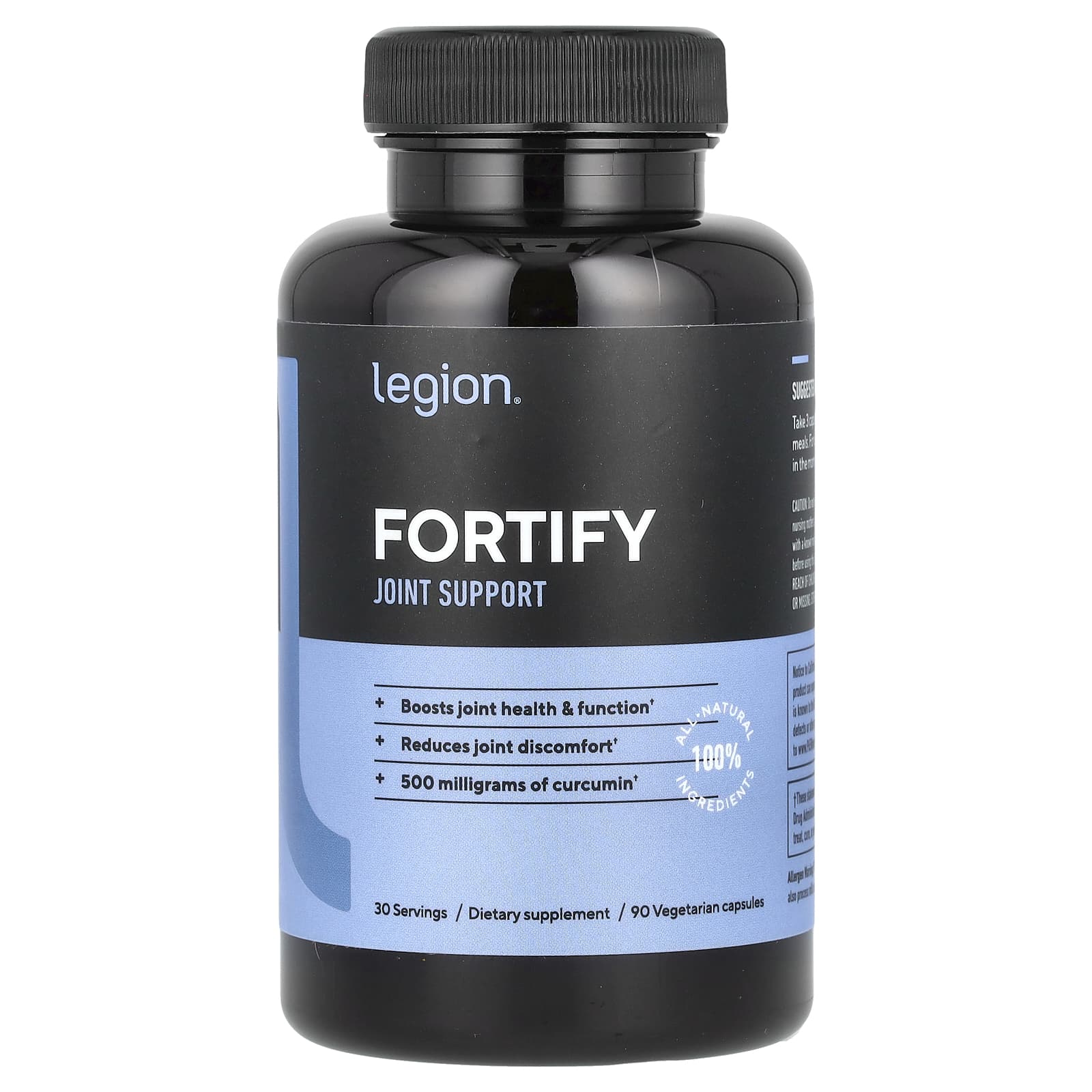 Legion Athletics, Fortify, поддержка суставов, 90 вегетарианских капсул