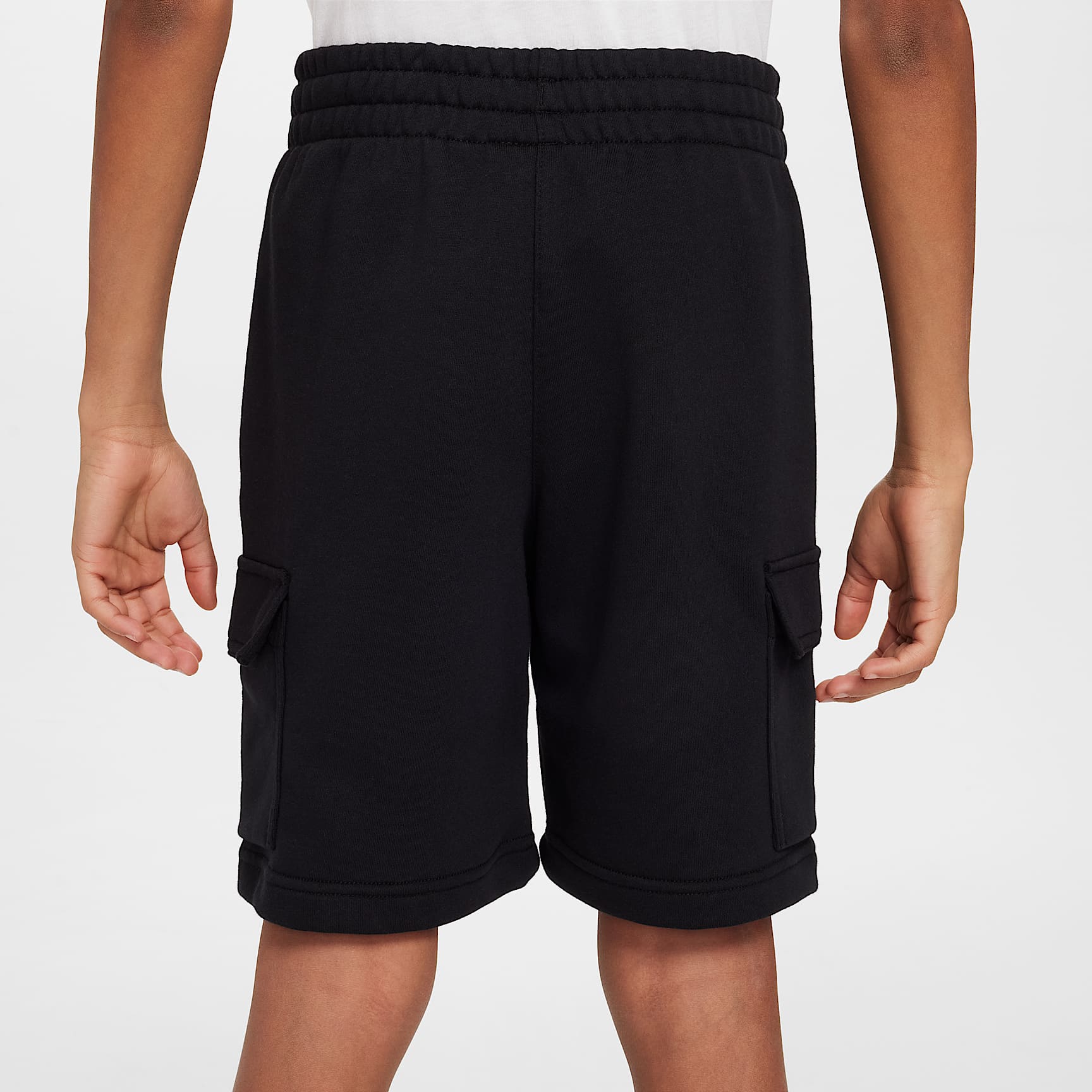 Nike Sportswear Club Big Kids' French Terry Cargo Shorts