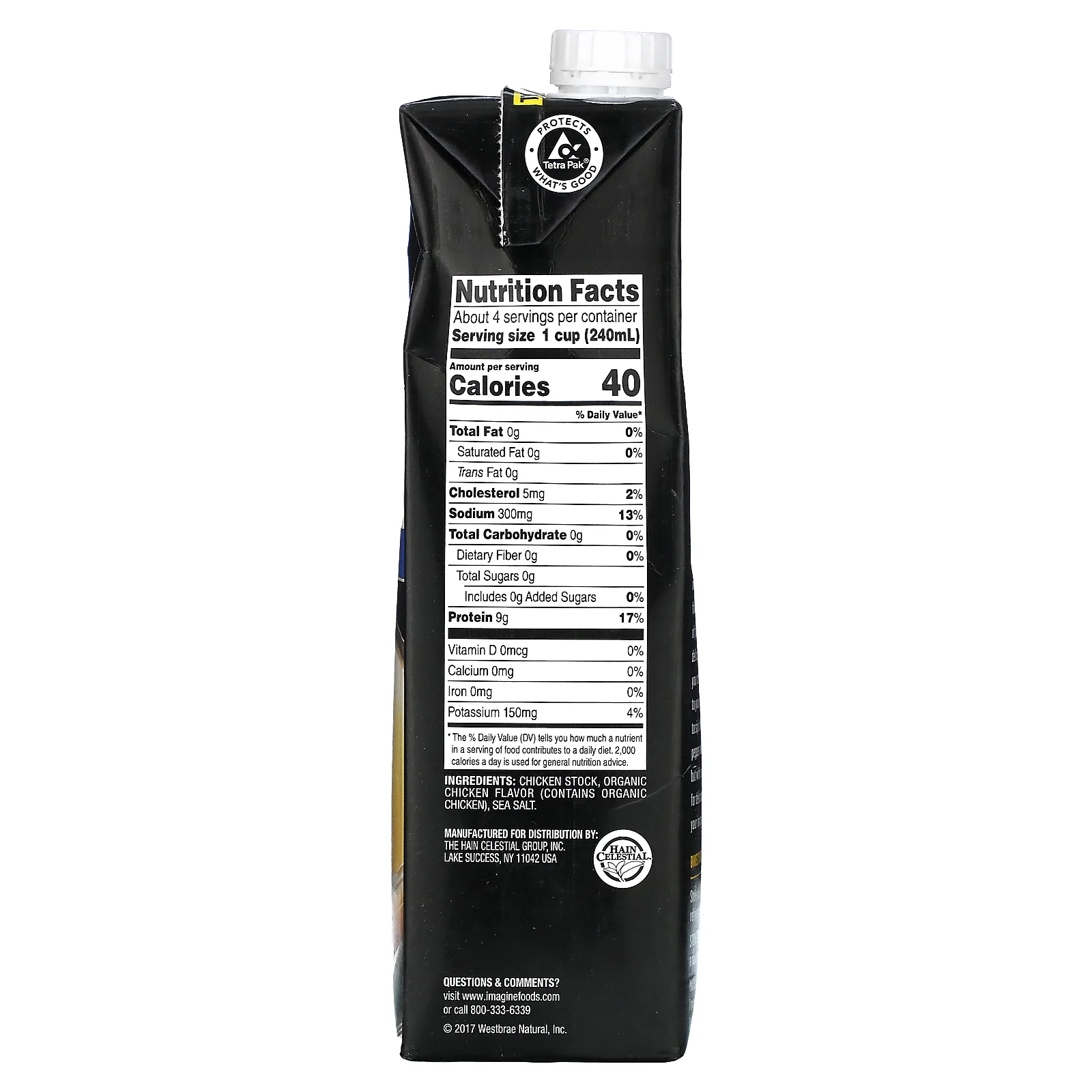 Imagine Soups, бульон из куриных костей, 946 мл (32 жидк. унции)