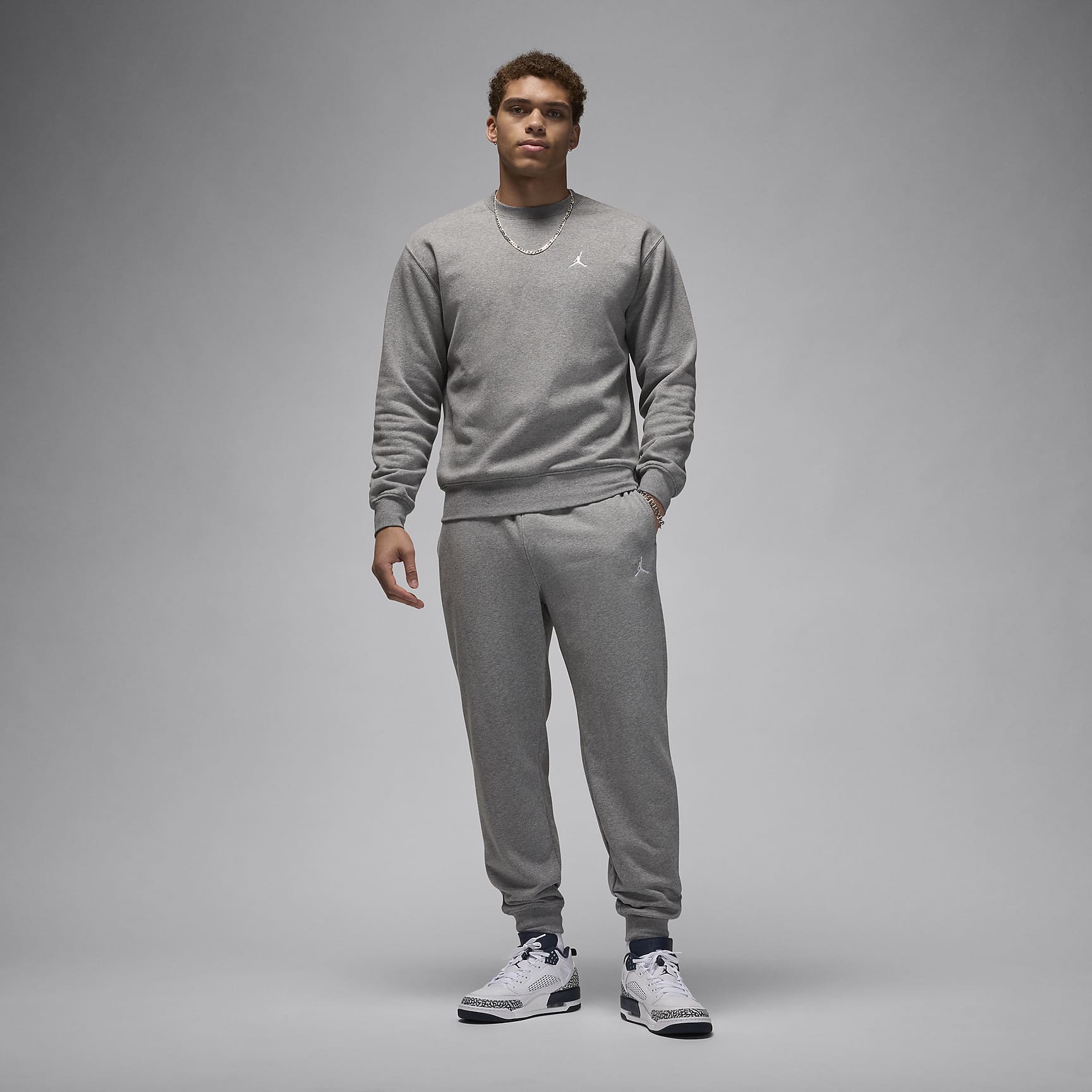 Jordan Brooklyn Fleece Men's Crew-Neck Sweatshirt