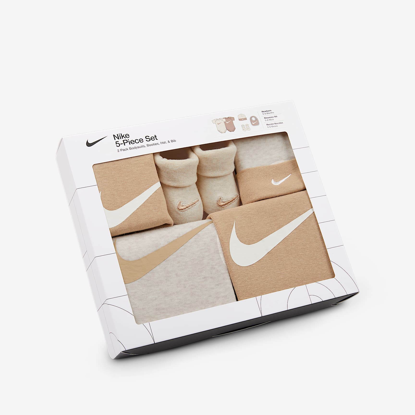 Nike Baby 5-Piece Boxed Gift Set